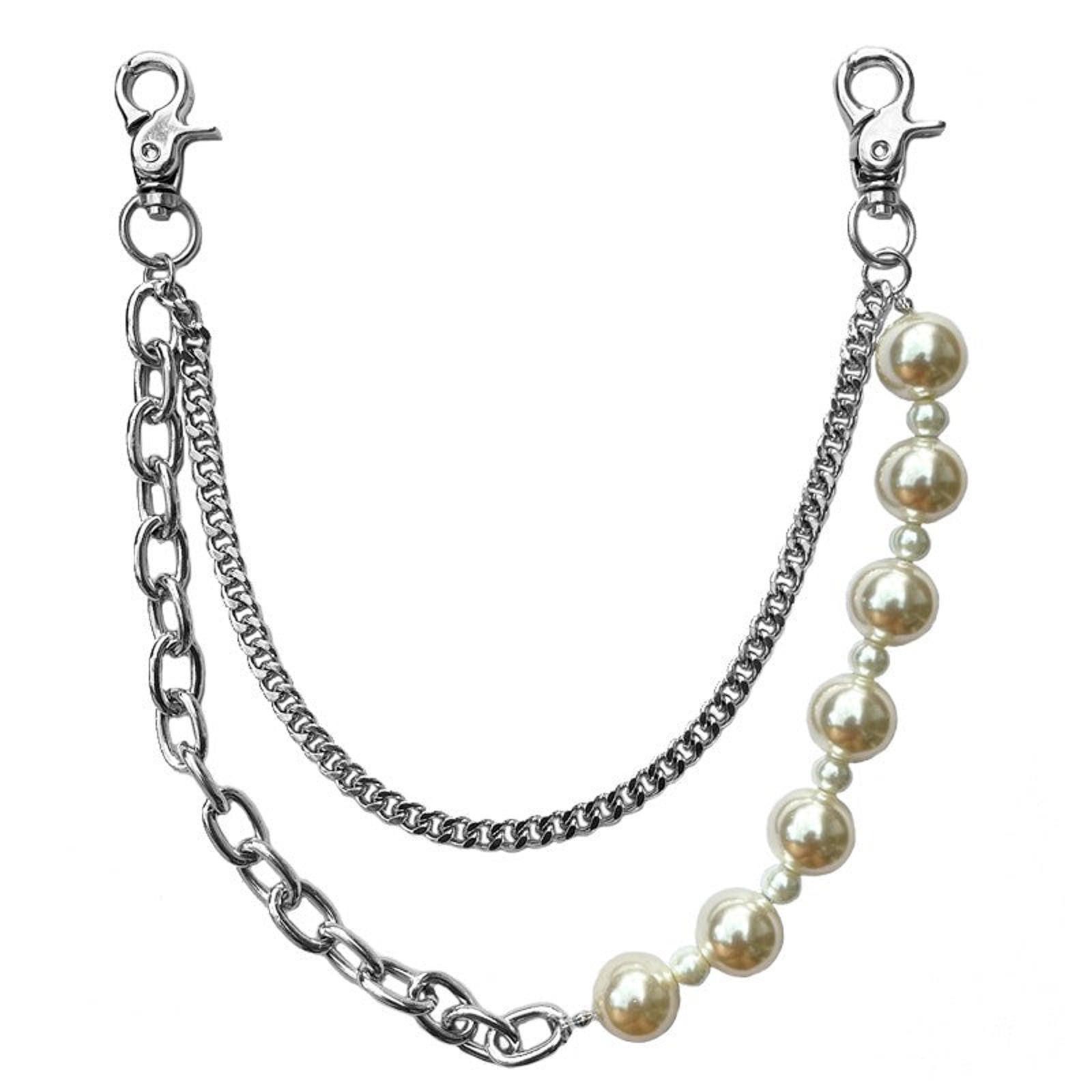 Vintage Pearl Street Wallet Chain, Pants Chain Size ONE SIZE - 5 Thumbnail