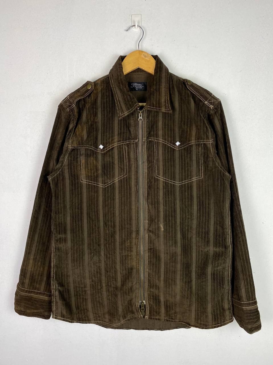 Japanese Brand japanese brand velvet corduroy western jacket nice design Size US L / EU 52-54 / 3 - 1 Thumbnail
