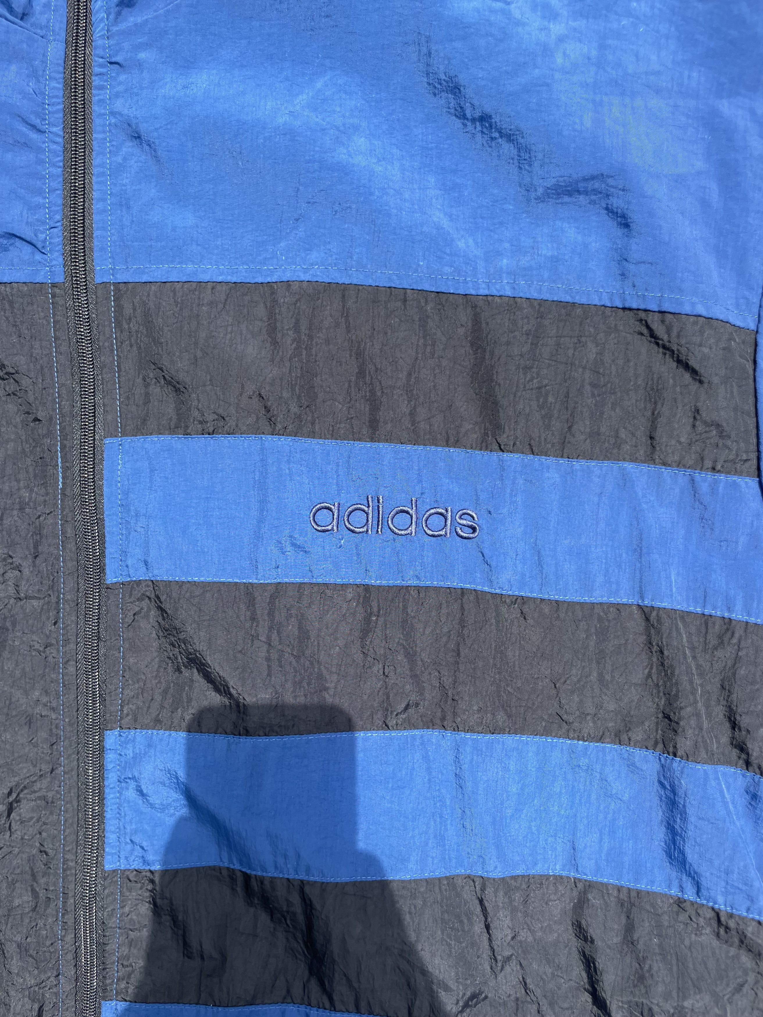 Adidas × Vintage Vintage Adidas Windbreaker Size US L / EU 52-54 / 3 - 4 Thumbnail
