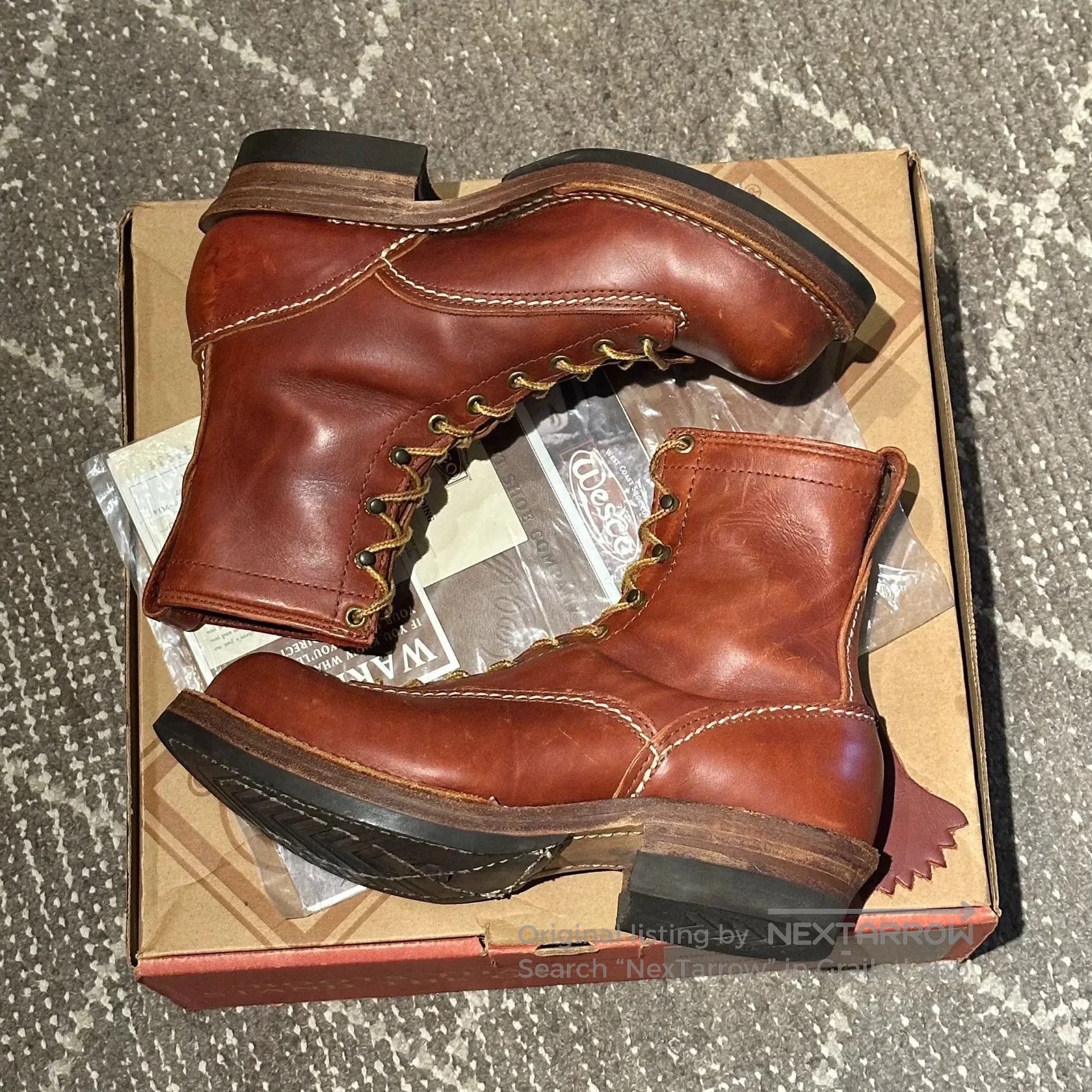 WESCO Wesco Jobmaster 8e Red Dog. Size US 8 / EU 41 - 3 Thumbnail