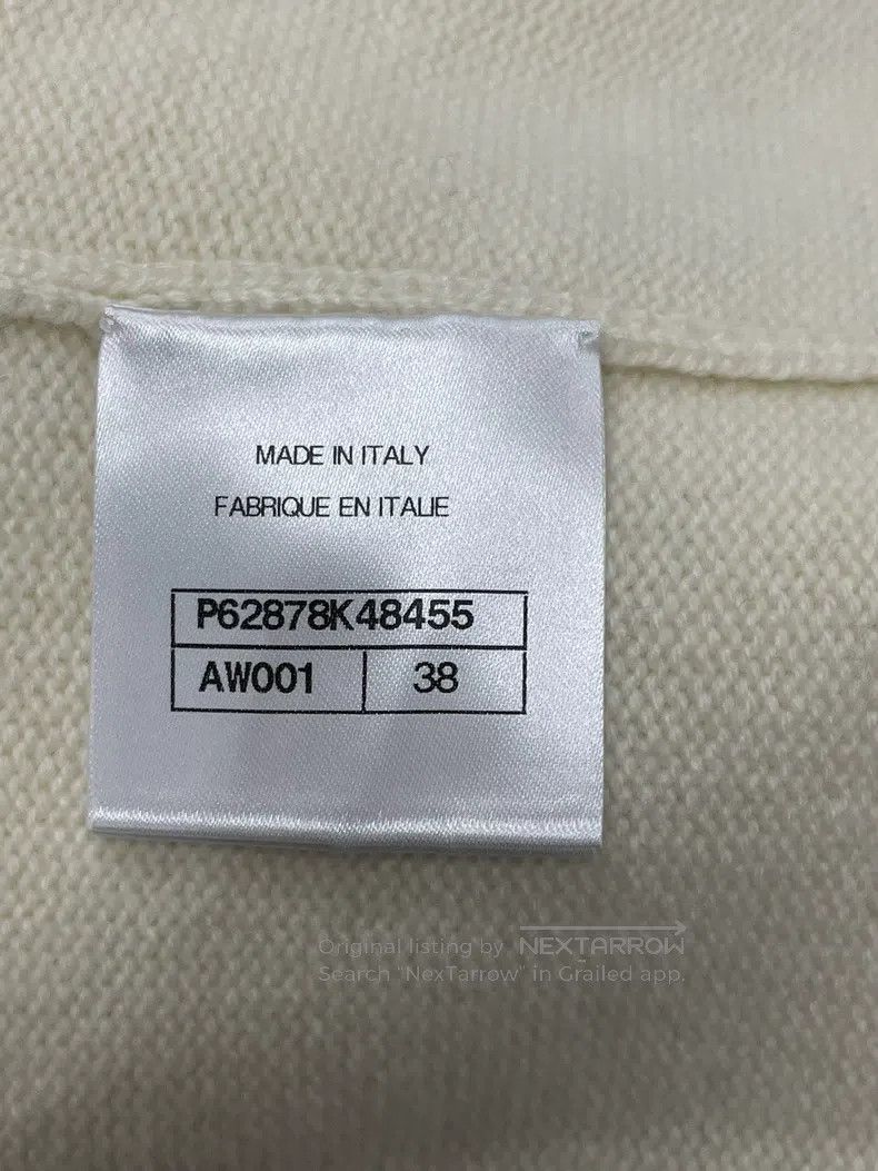 Chanel Chanel White chain cashmere knit coat Size XS / US 0-2 / IT 36-38 - 5 Thumbnail