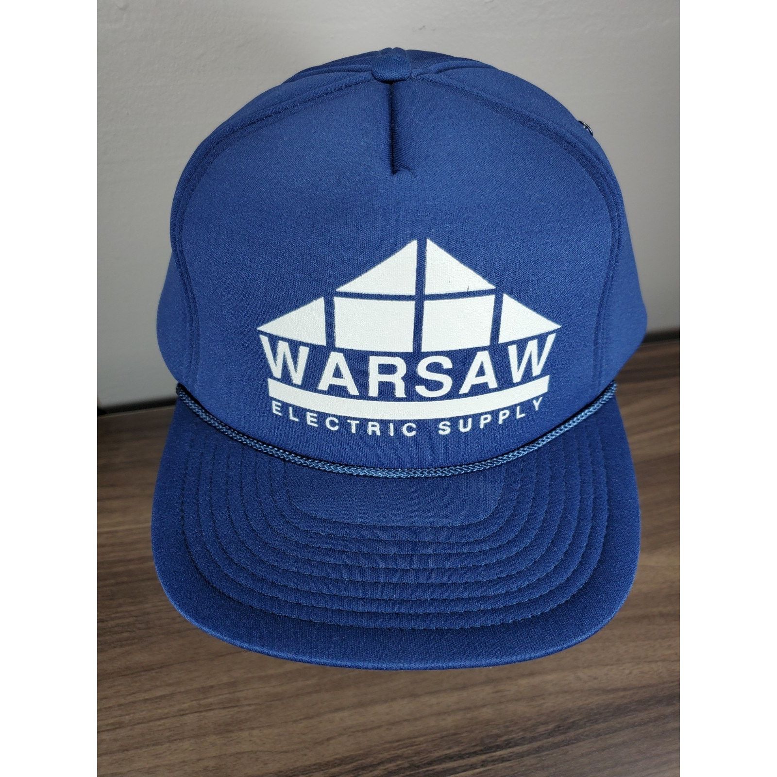 Vintage Warsaw Electric Supply Hat Snapback Cap Trucker Local Ad Size ONE SIZE - 4 Thumbnail