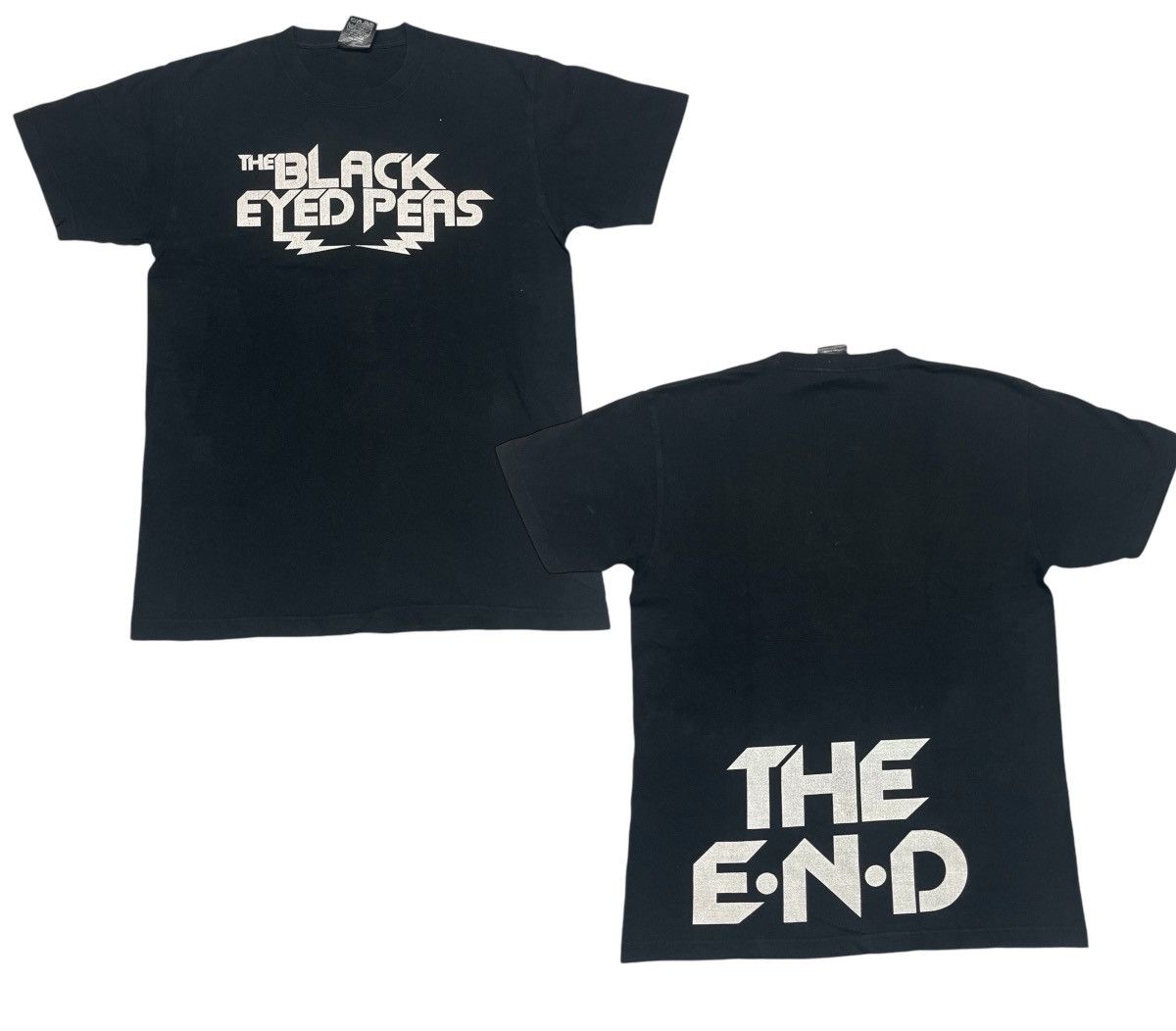 Band Tees 2000s THE BLACK EYED PEAS THE END ALBUM COVER TEES Size US L / EU 52-54 / 3 - 1 Thumbnail