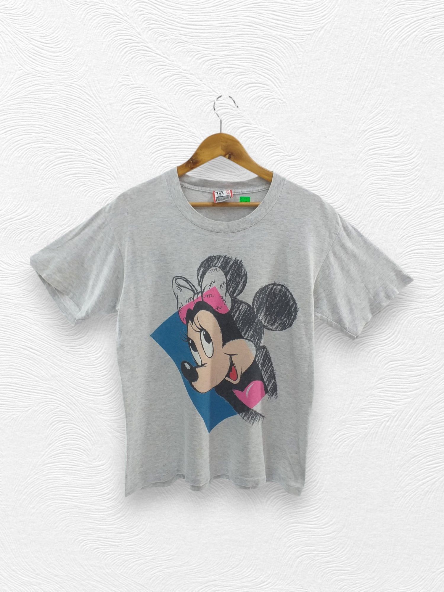 Disney Vintage Minnie Mouse Big Logo Medium T Shirt -A039 Size US S / EU 44-46 / 1 - 1 Thumbnail