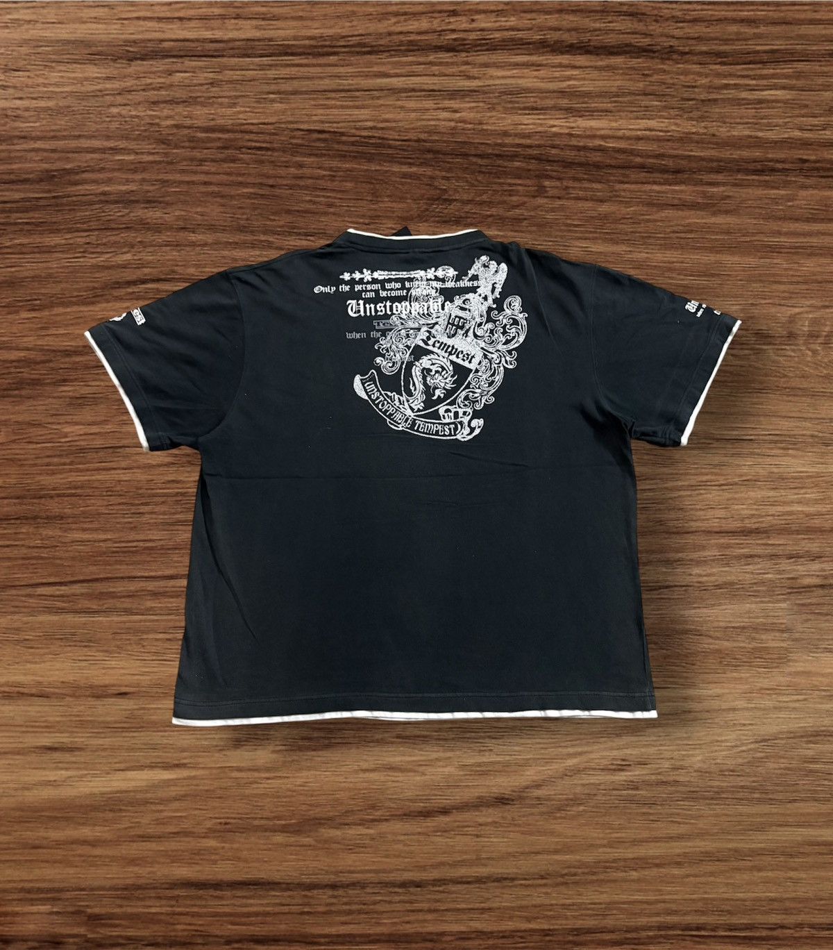 Japanese Brand Japanese Brand unstoppable Poem Design Style Size US XL / EU 56 / 4 - 2 Thumbnail
