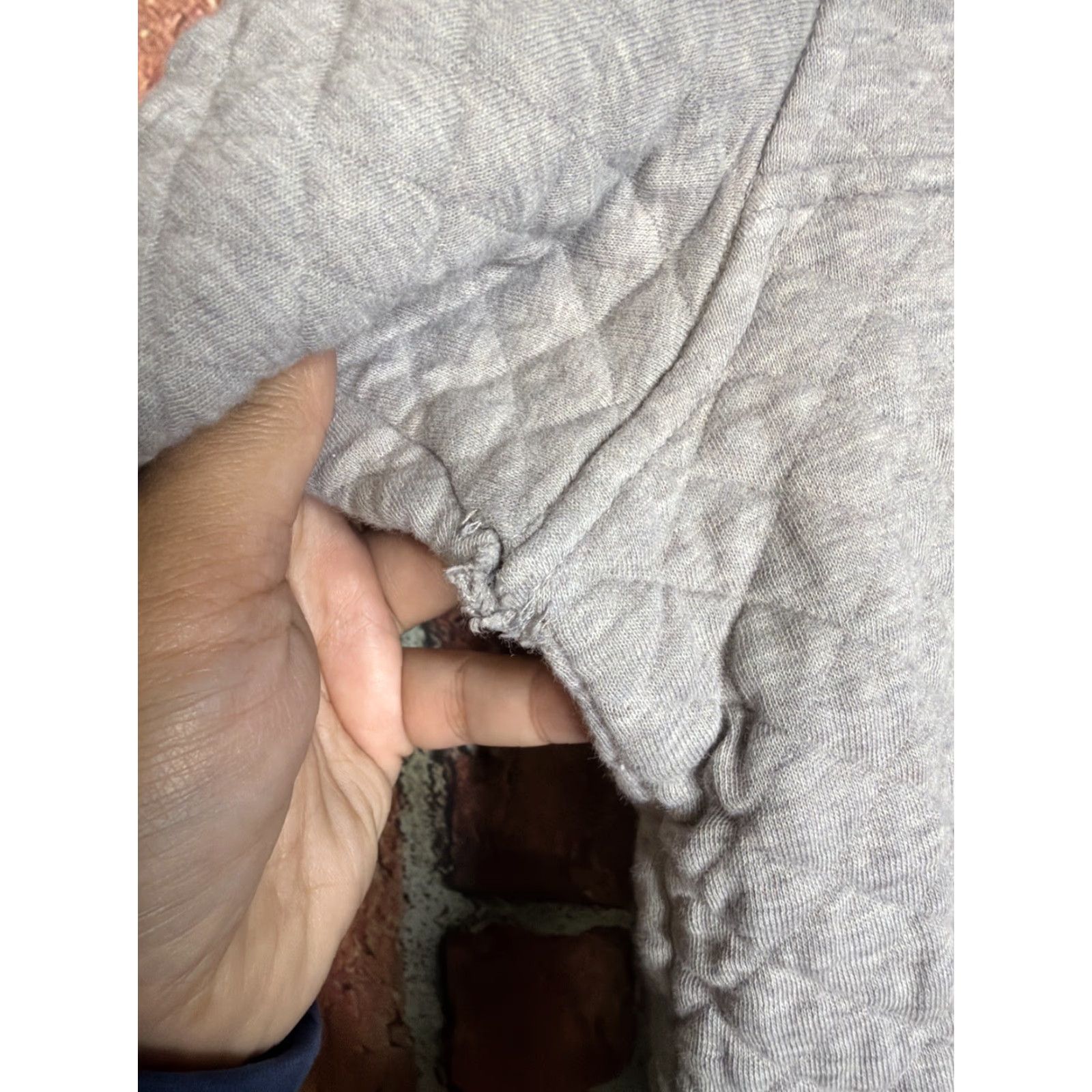 Patagonia Patagonia Organic Cotton Quilted Snap-T Pullover Women’s XL Gray Jacket Womens XL Gray Quilted Organic Cotton Snap-T Pullover Patagonia Size XL / US 12-14 / IT 48-50 - 4 Thumbnail