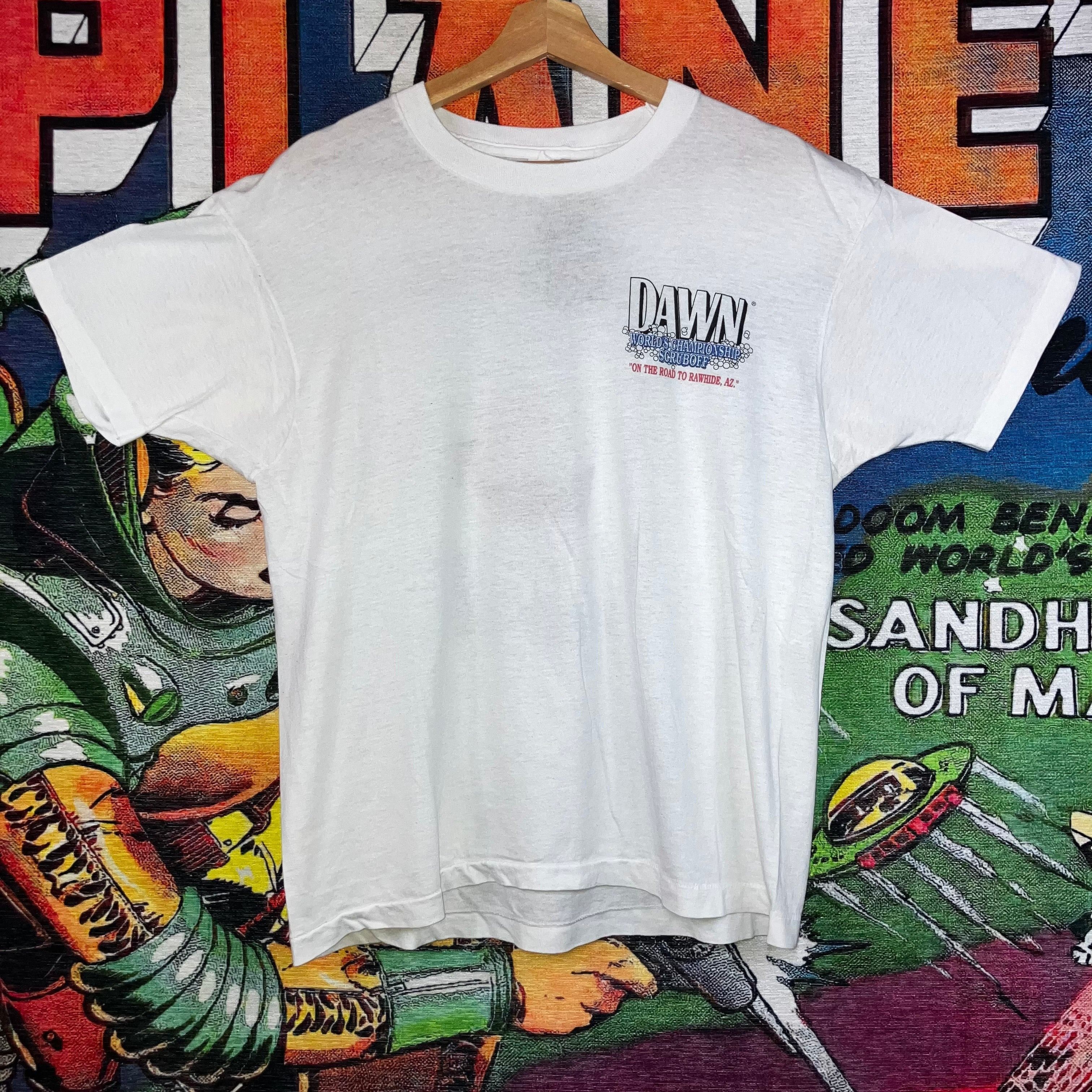Vintage Vintage 80s Dawn Dish Soap Tee Size XL Size US XL / EU 56 / 4 - 2 Thumbnail
