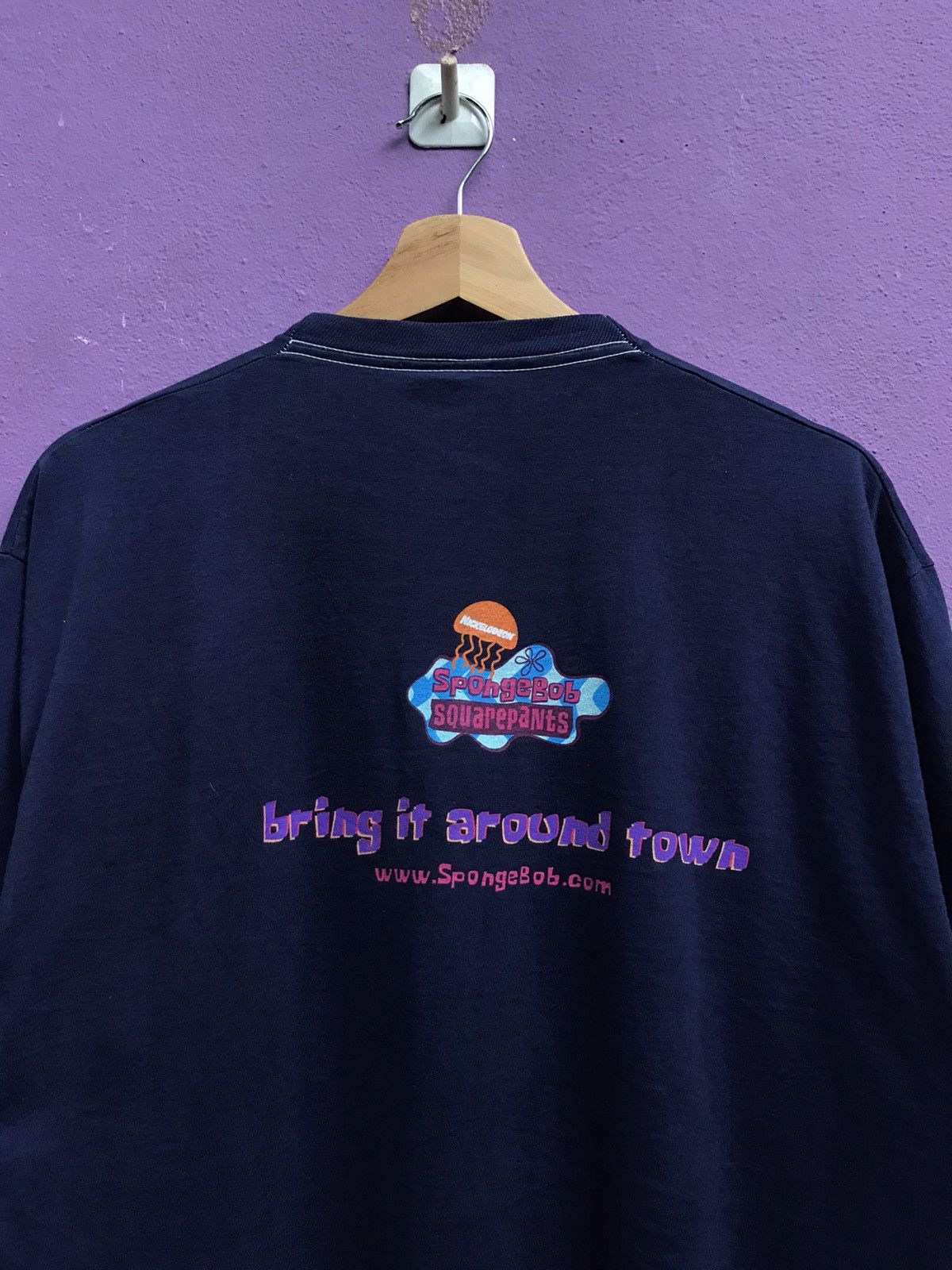Cartoon Network × Nickelodeon × Vintage Vintage SpongeBob Square pants Size US XL / EU 56 / 4 - 6 Thumbnail
