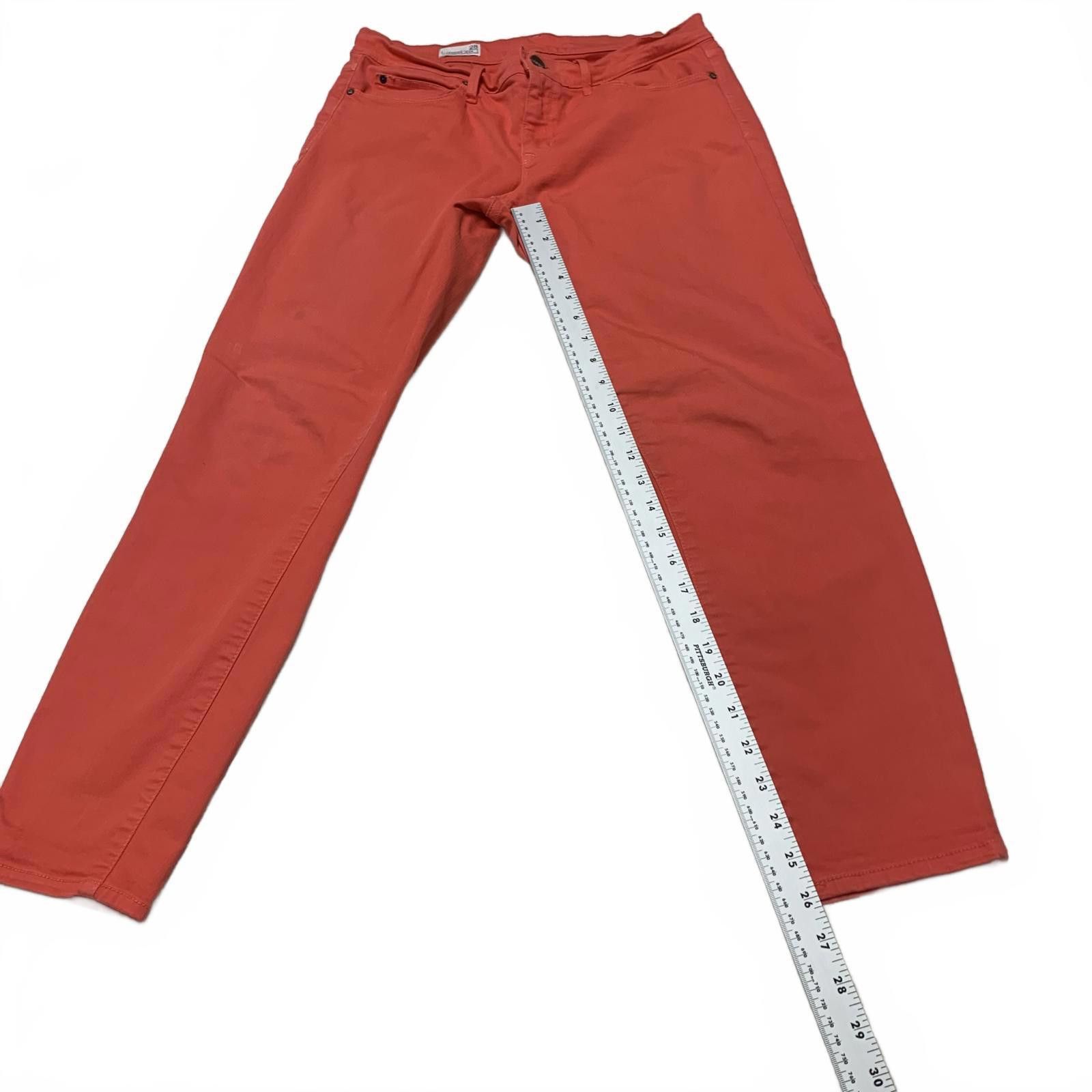Gap GAP Women's Legging Jeans Size 6/28 Coral Size 28" / US 6 / IT 42 - 10 Thumbnail