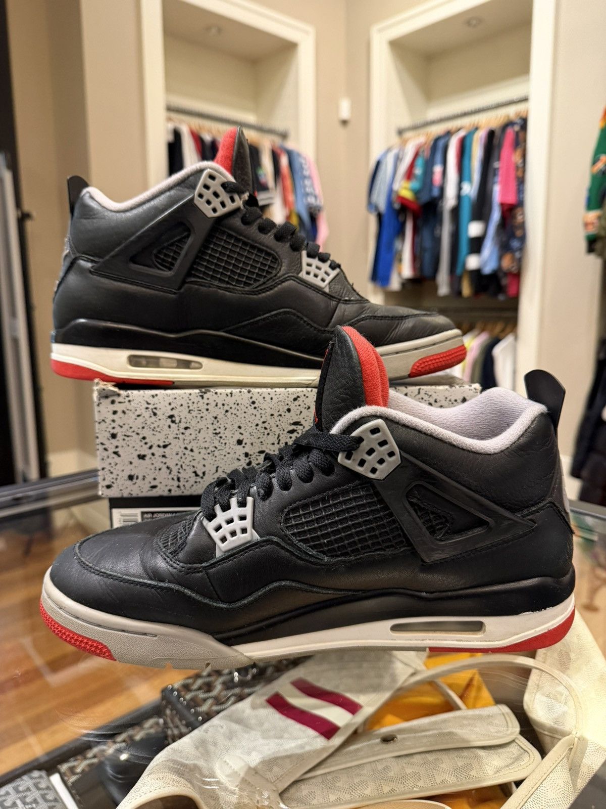 Jordan Brand Jordan 4 Retro ‘Bred Reimagined’ Size US 10.5 / EU 43-44 - 2 Thumbnail