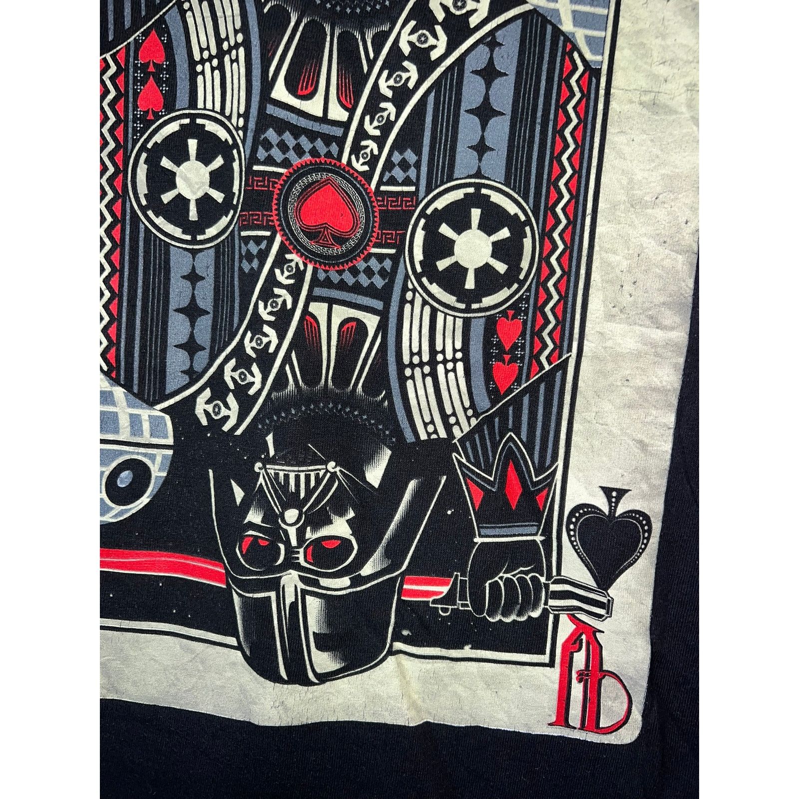 Star Wars Retro Star Wars Fifth Sun Darth Vader Player Card Shirt L Size US L / EU 52-54 / 3 - 4 Thumbnail