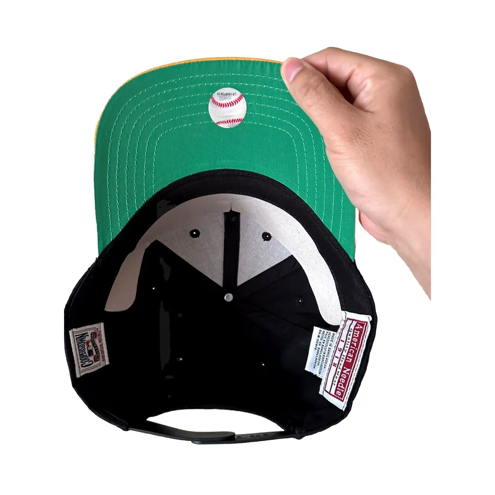 American Needle VINTAGE American Needle Hat Snapback Cap Pirates MLB Black Adjustable Men Size ONE SIZE - 4 Thumbnail