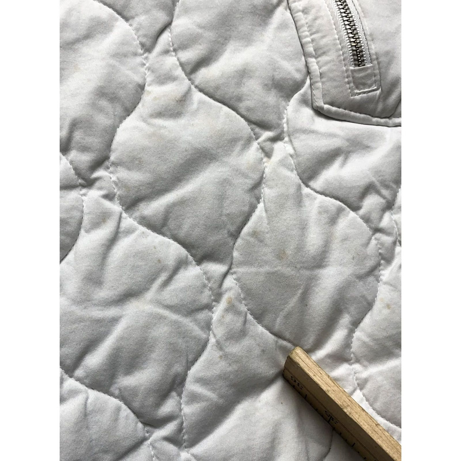 RLX Ralph Lauren RLX Ralph Lauren Golf Jacket Mens Small White Quilted 1/2 Zip Pullover Insulated Size US S / EU 44-46 / 1 - 5 Thumbnail