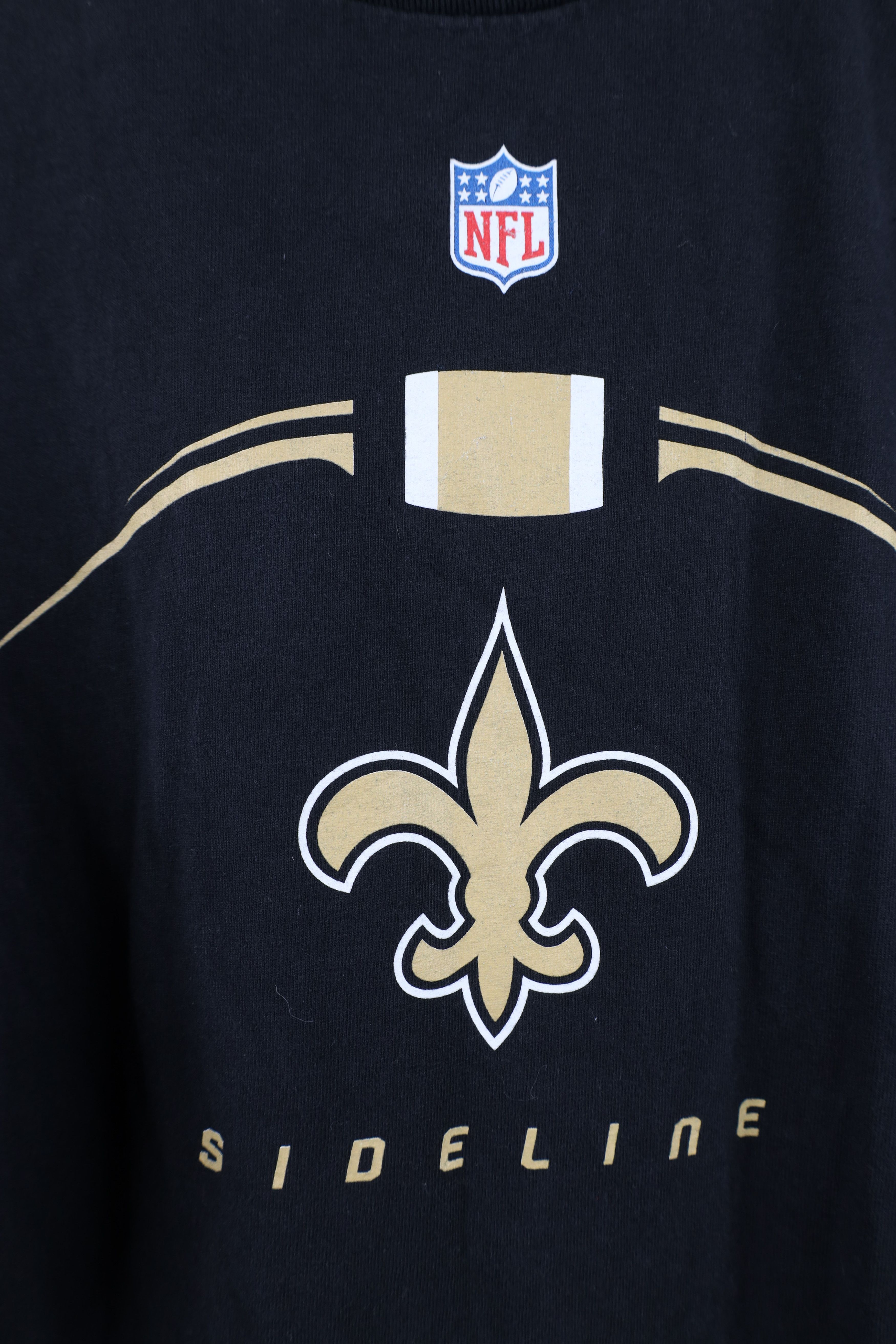 Reebok Vintage Reebok Orleans Saints Football Long Sleeve T-Shirt Size US L / EU 52-54 / 3 - 4 Thumbnail