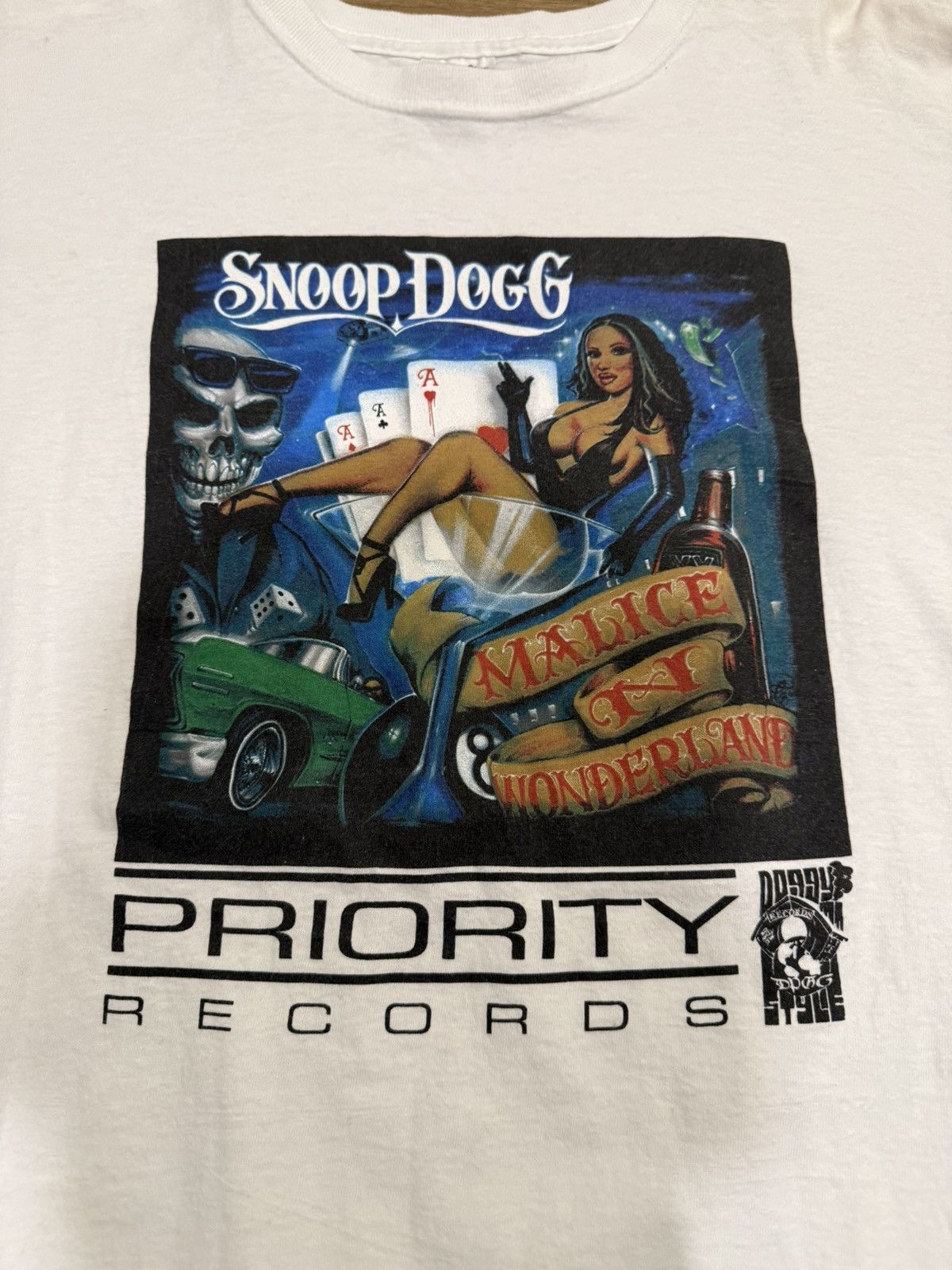 Fruit Of The Loom Snoop Dogg Malice In Wonderland T Shirt Size XL Size US XL / EU 56 / 4 - 4 Thumbnail