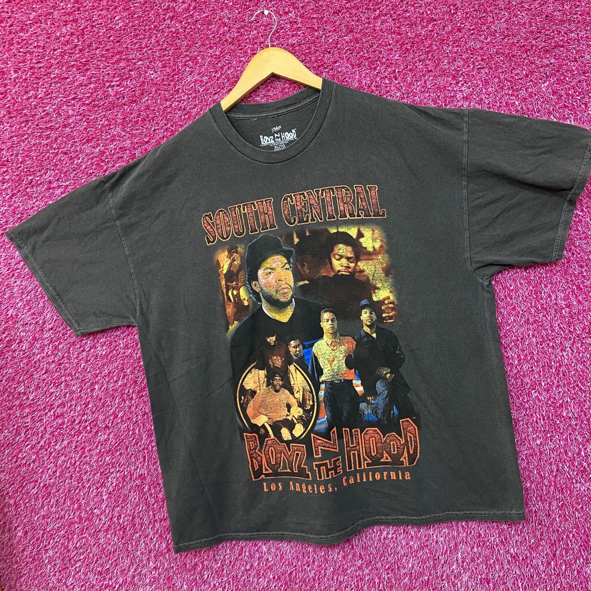 Rap Tees Boyz N The Hood Ice Cube Movie Poster T-Shirt Extra Large Size US XL / EU 56 / 4 - 3 Thumbnail