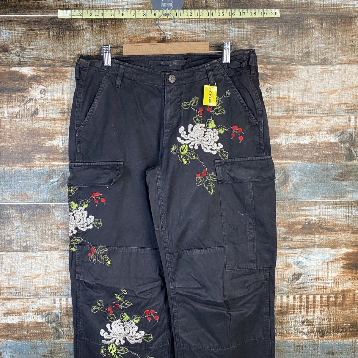 Japanese Brand DL Da Nang Dark Blue Cargo Multipocket Pants #C1206 Size US 30 / EU 46 - 2 Thumbnail