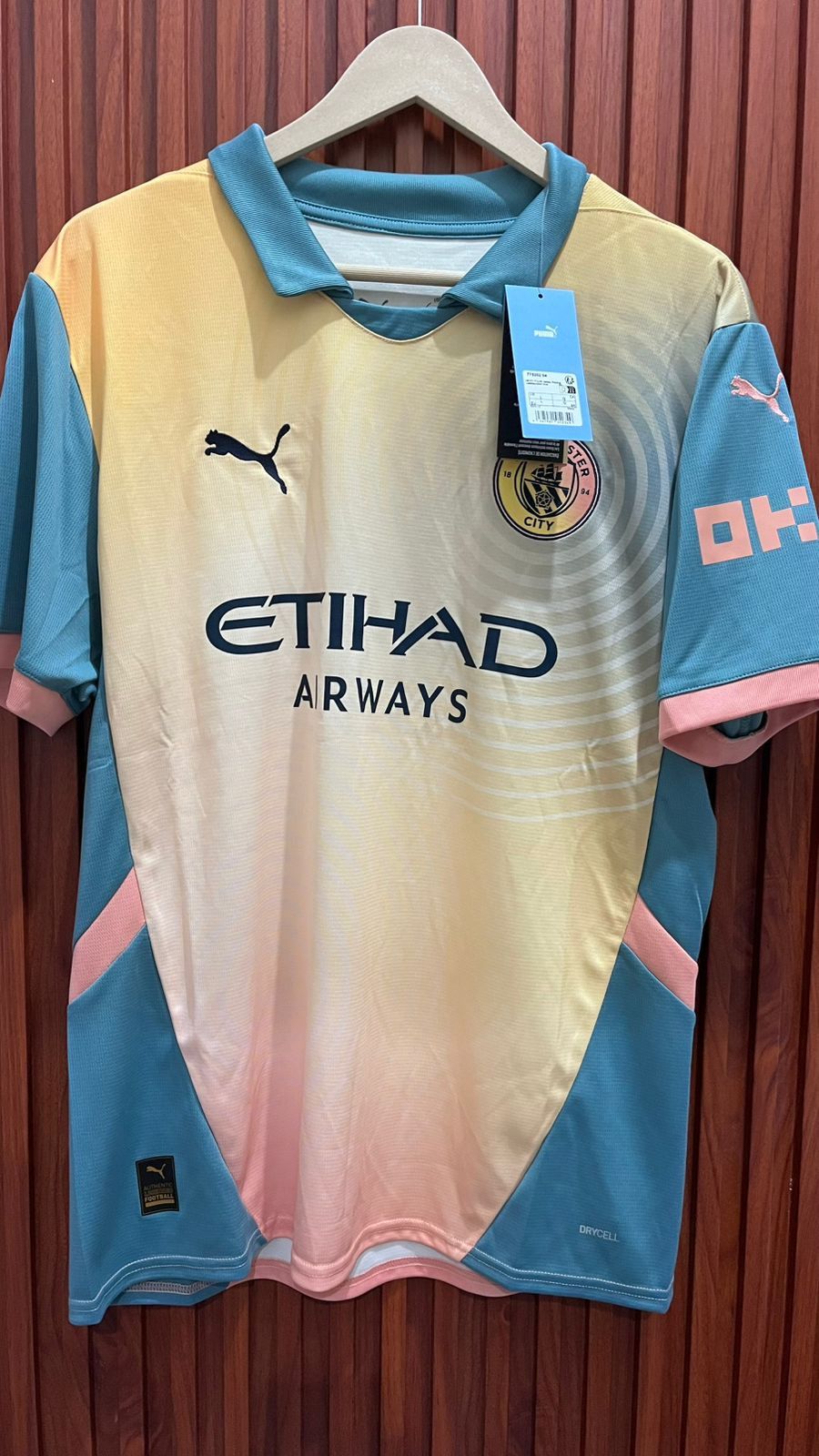 Manchester City x Noel Gallagher Oasis Definitely City Shirt