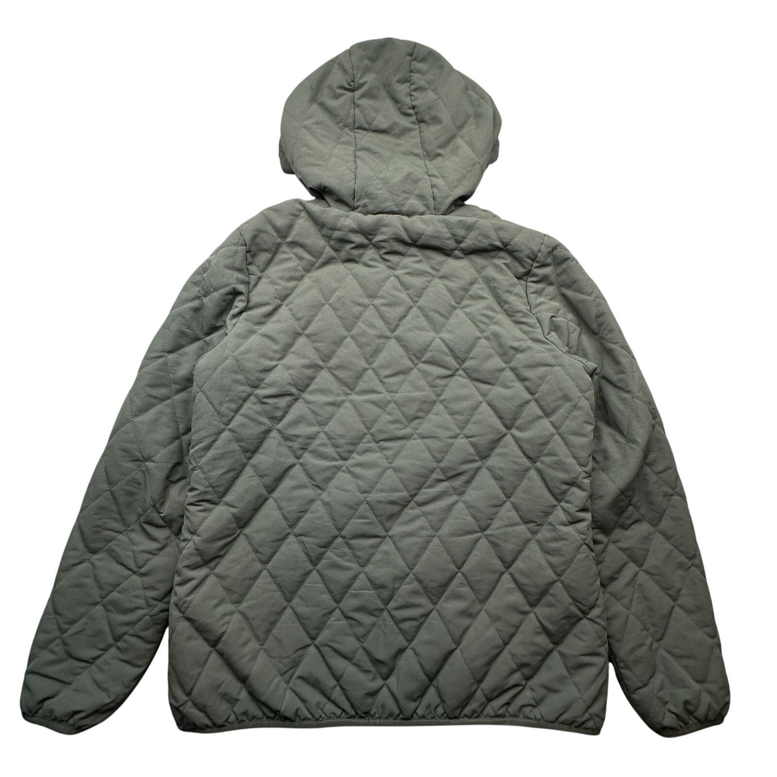 Eddie Bauer Eddie Bauer Quilted Fleece Lined Jacket Womens Large Hooded Size L / US 10 / IT 46 - 2 Thumbnail