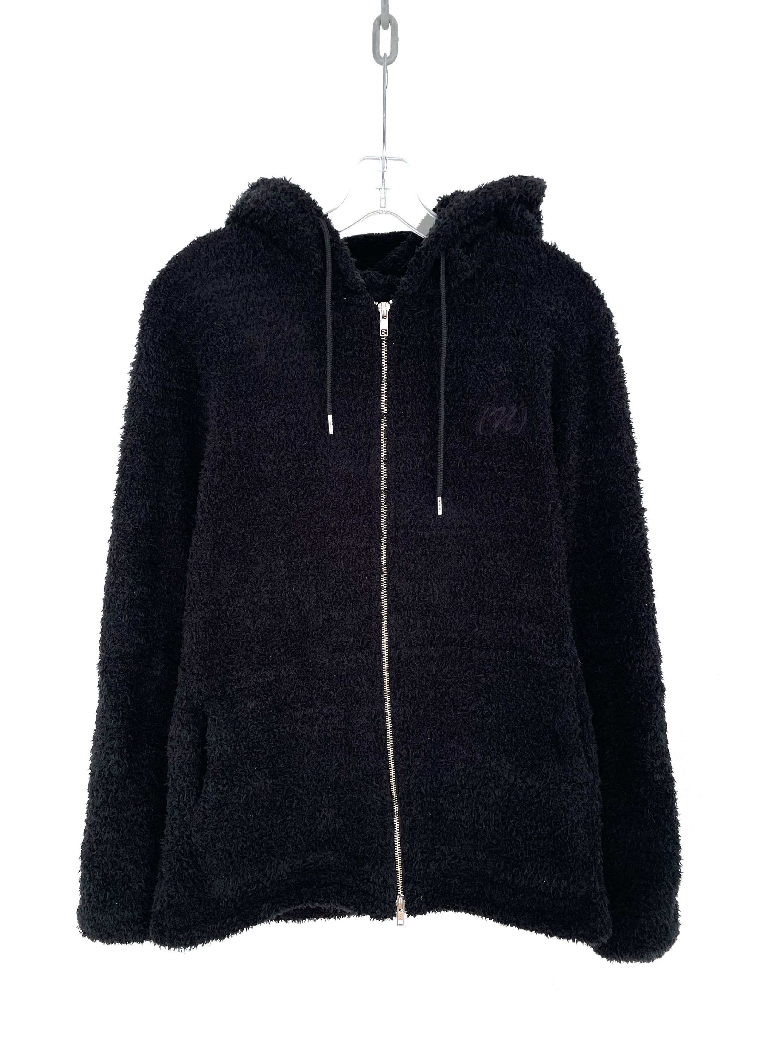 Number (N)ine Fuzzy Zip Hoodie Size US L / EU 52-54 / 3 - 1 Thumbnail