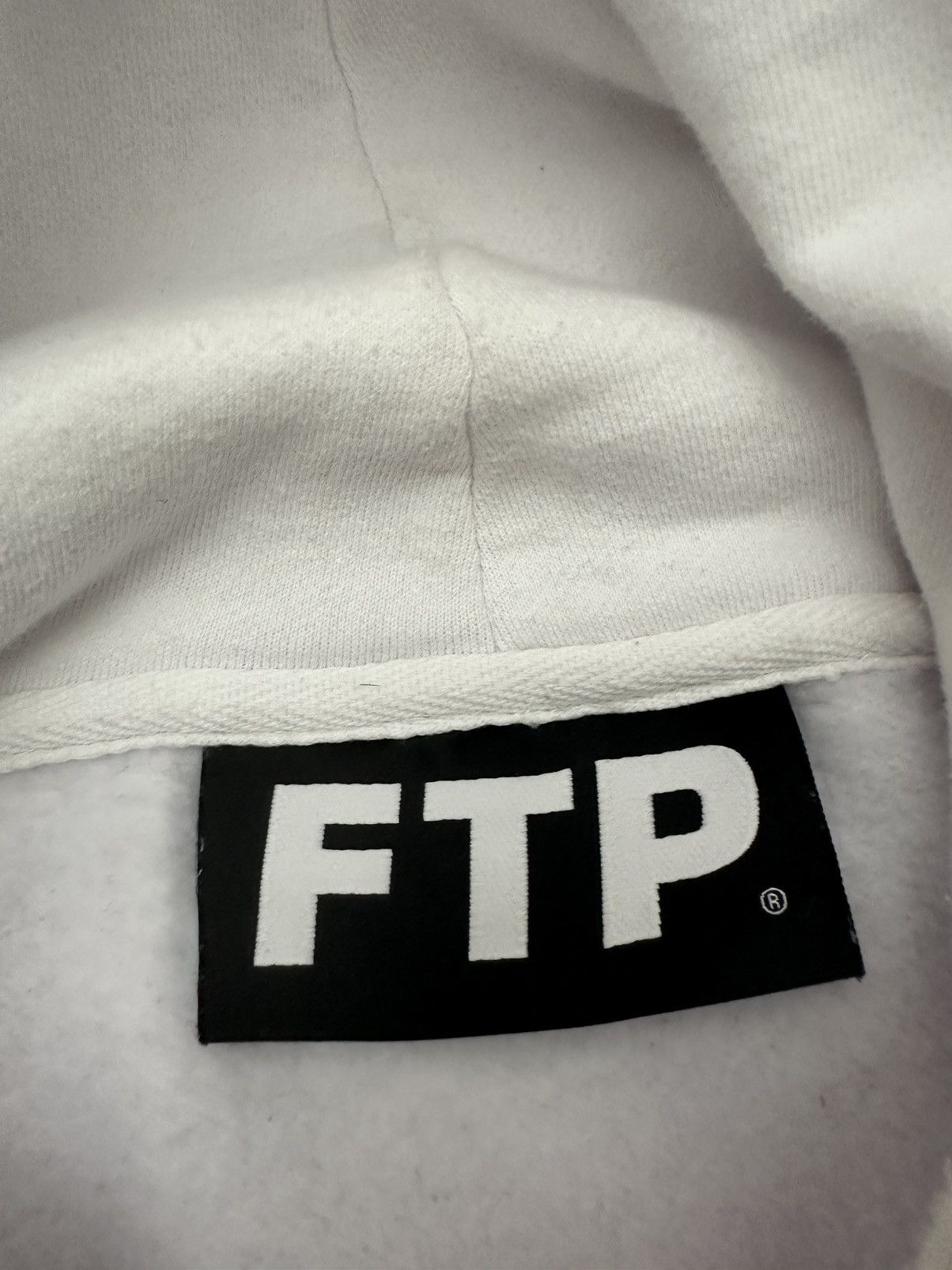 Fuck The Population RARE Fuck The Population Reverse Logo Hoodie White FW18 2018 Size US L / EU 52-54 / 3 - 5 Thumbnail