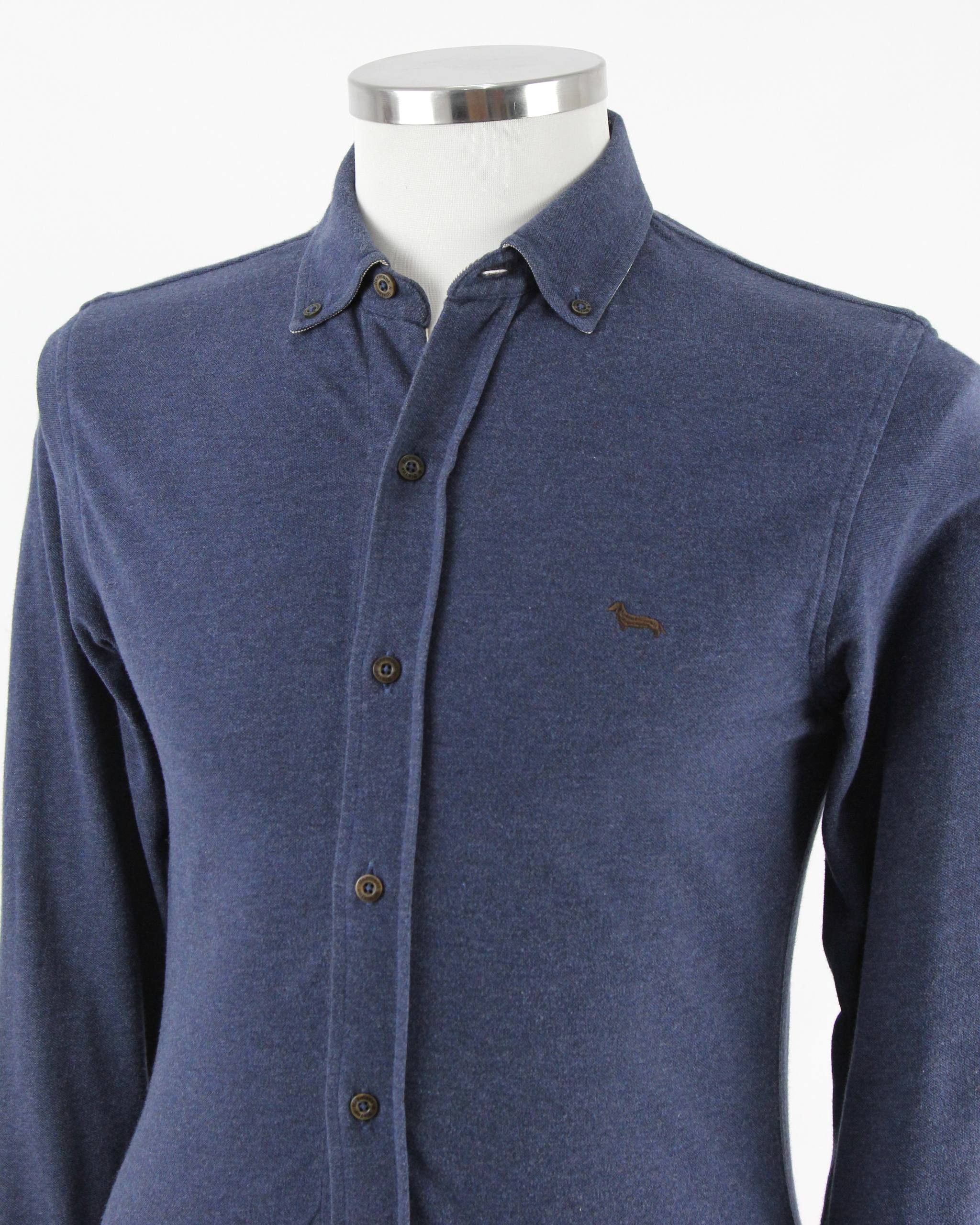 Harmont & Blaine HARMONT&BLAINE Knitted shirt with logo Size US L / EU 52-54 / 3 - 4 Thumbnail