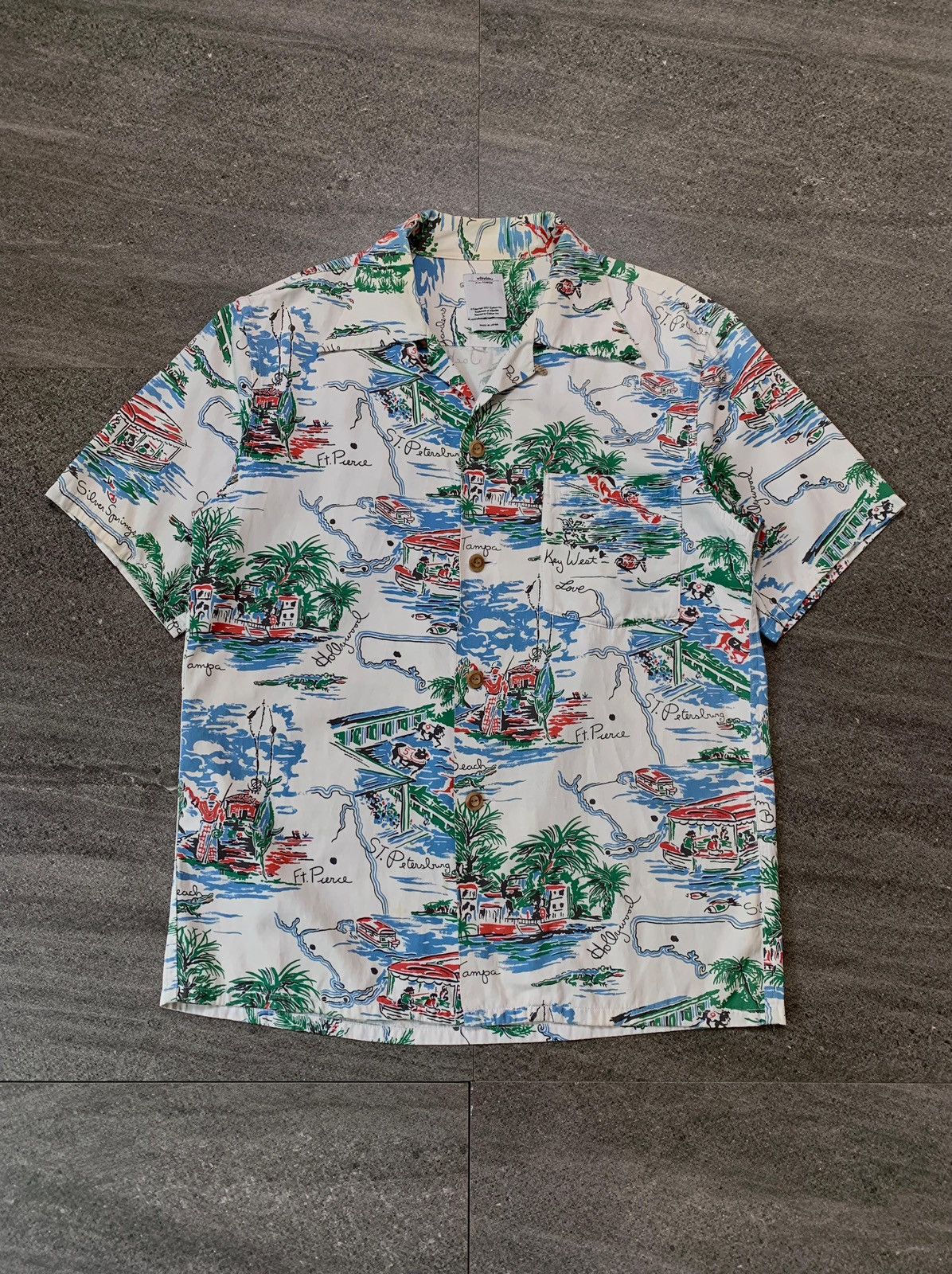 Visvim FREE TAX! Duke Camp Collar Printed Shirt Size US S / EU 44-46 / 1 - 2 Thumbnail