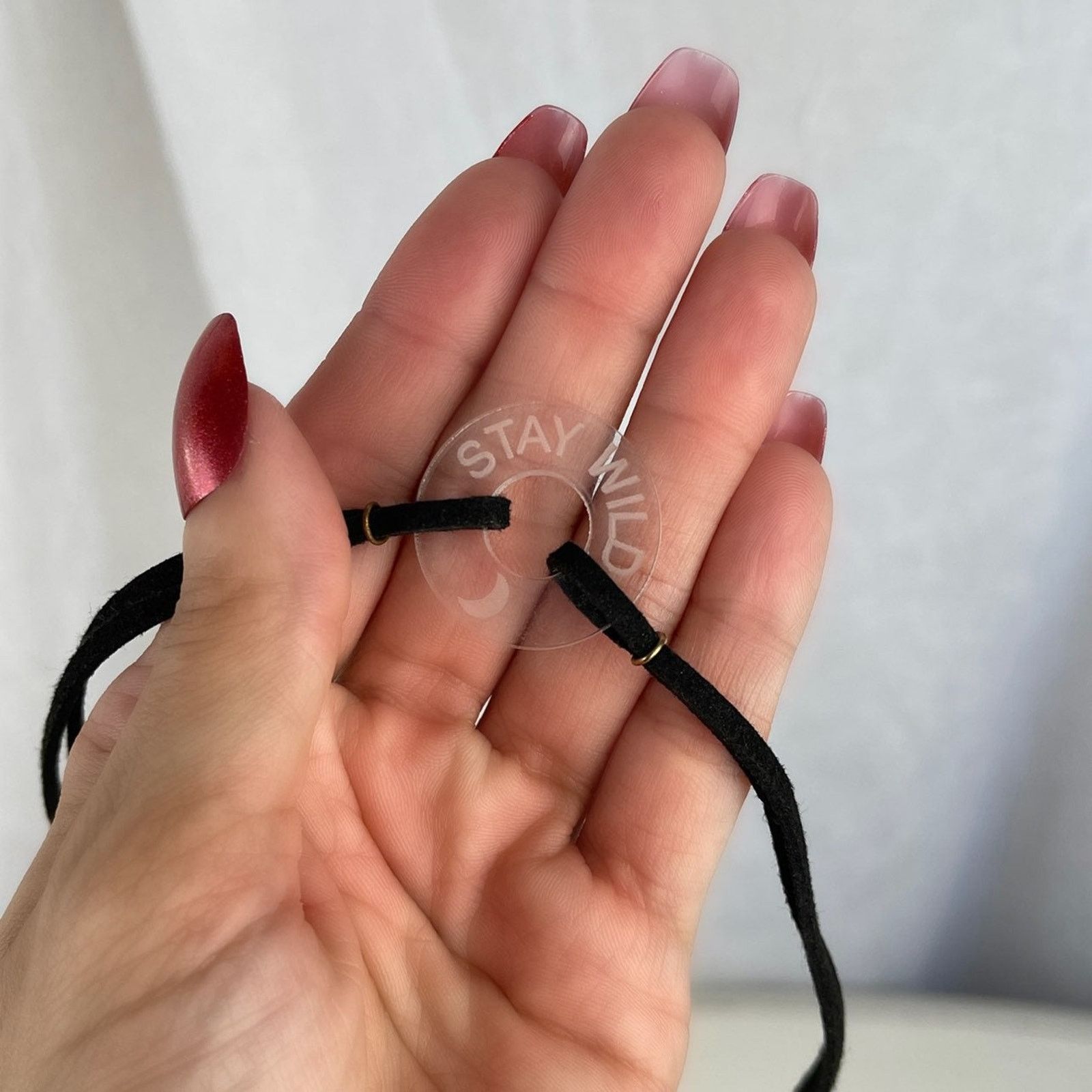 Other Life Token Stay Wild Crescent Moon Choker Necklace NWOT Size ONE SIZE - 8 Thumbnail