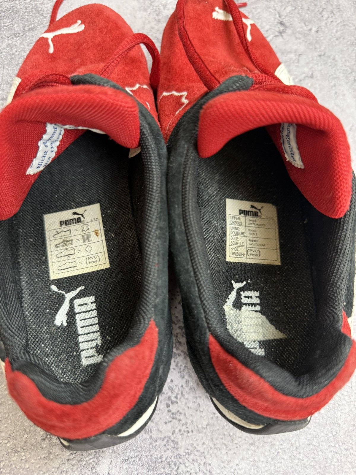 Puma Vintage Puma Speedcat OG Red Suede Low Top Sneakers Hype Y2K Size US 6 / EU 39 - 16 Thumbnail