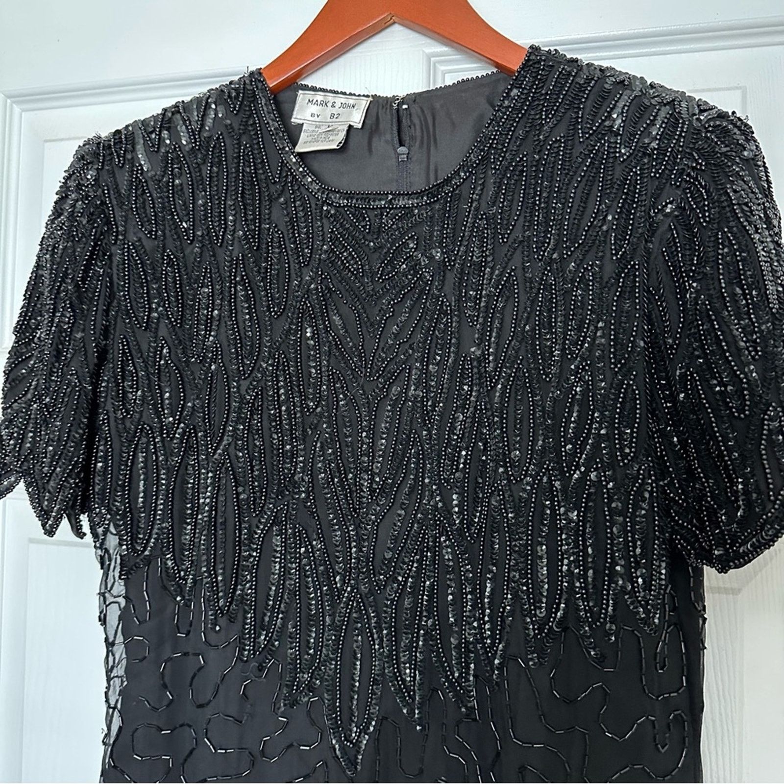 Other Mark & John by B2 Black Elegant Dress Size M / US 6-8 / IT 42-44 - 9 Thumbnail