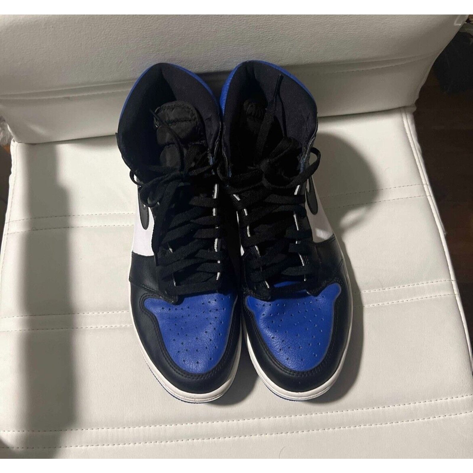 Nike Size 11 - Jordan 1 Retro OG High Royal Toe Size US 11 / EU 44 - 3 Thumbnail