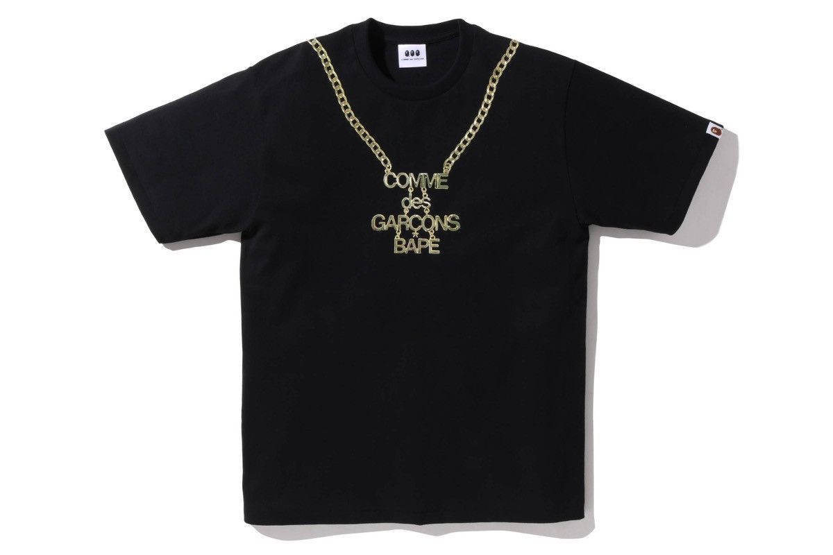 Bape BAPE x Comme des Garcons Osaka 2 Tee Black | Grailed