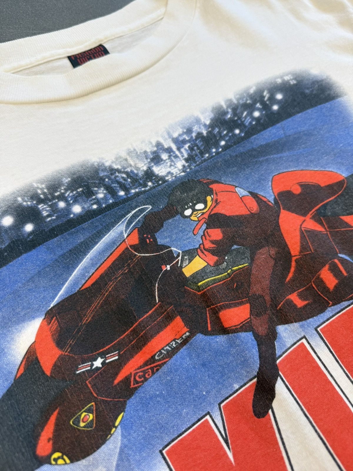 ‘90s Vintage Akira Kaneda Bike Panel Anime Tee
