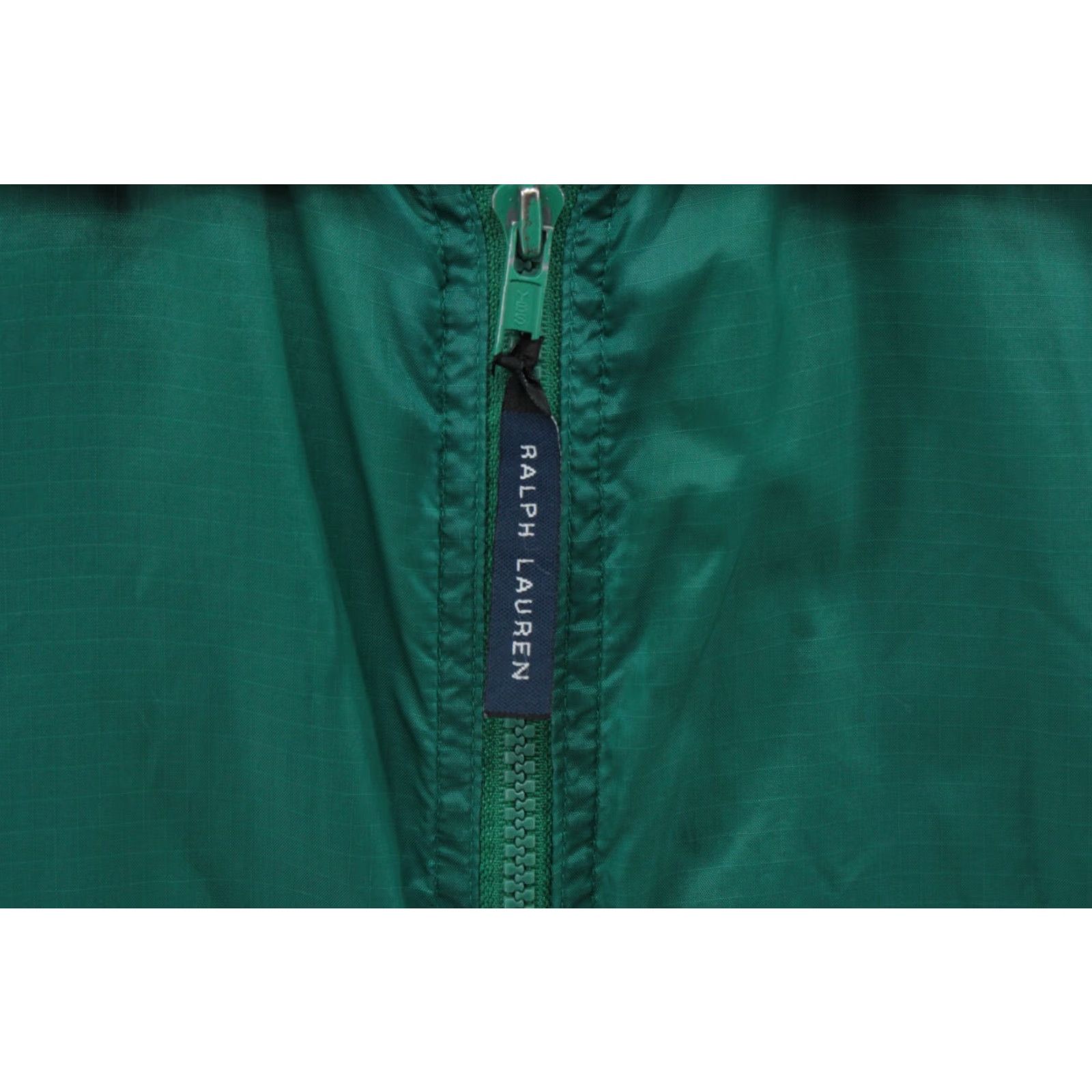Ralph Lauren VINTAGE Ralph Lauren Chaps Golf Hooded Windbreaker Jacket Mens Large Green Full Zip Preppy Size US L / EU 52-54 / 3 - 7 Thumbnail
