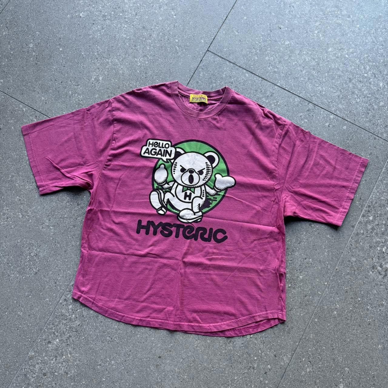 Designer Hysteric Glamour Pink Bear Top Size ONE SIZE - 2 Thumbnail