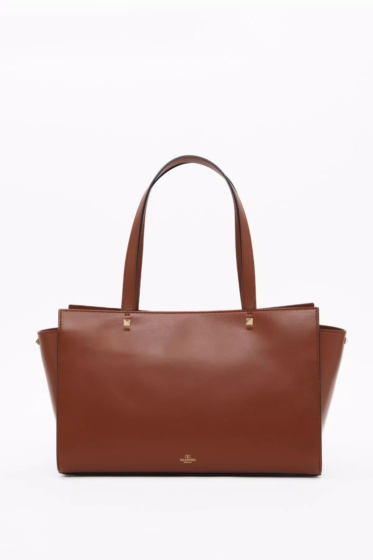 Valentino oc11z0725 Size:OS/Fierce Large Calfskin Bag in Brown Size ONE SIZE - 3 Thumbnail