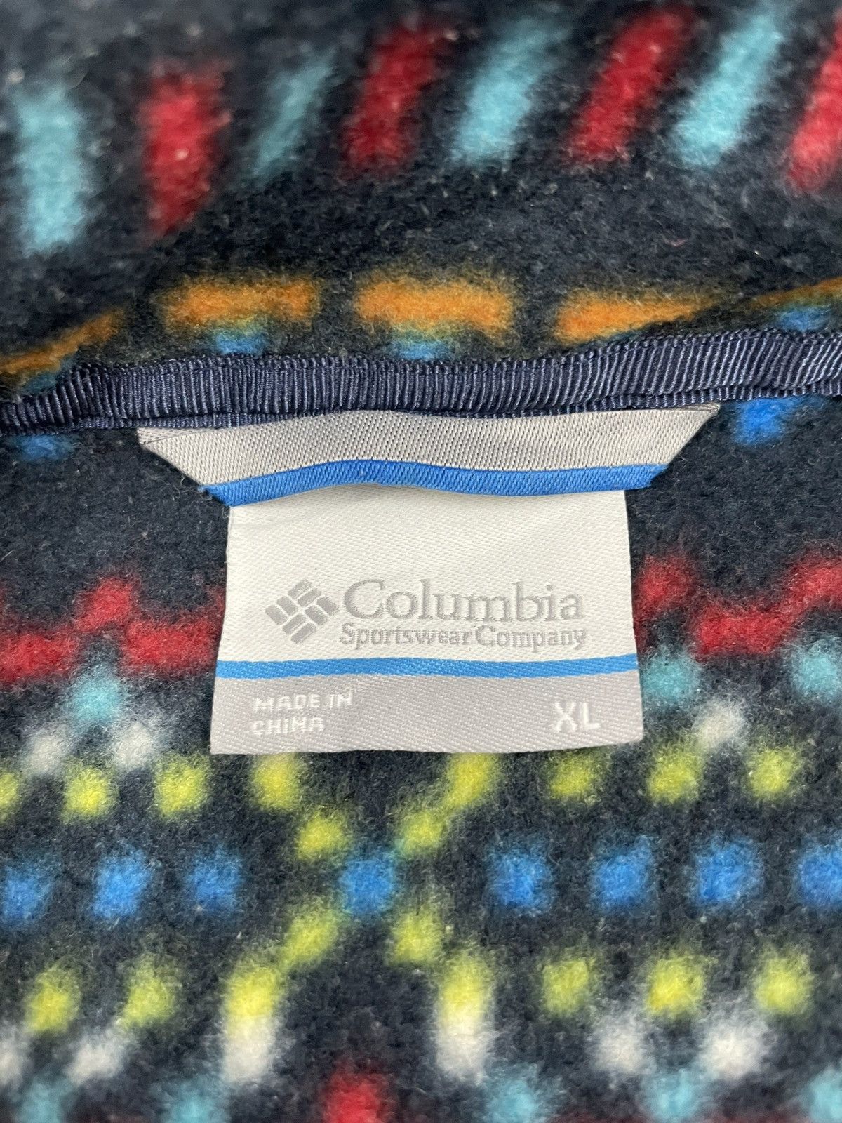 Columbia Cozy Native Art Columbia Fleece Vest Size US XL / EU 56 / 4 - 7 Thumbnail