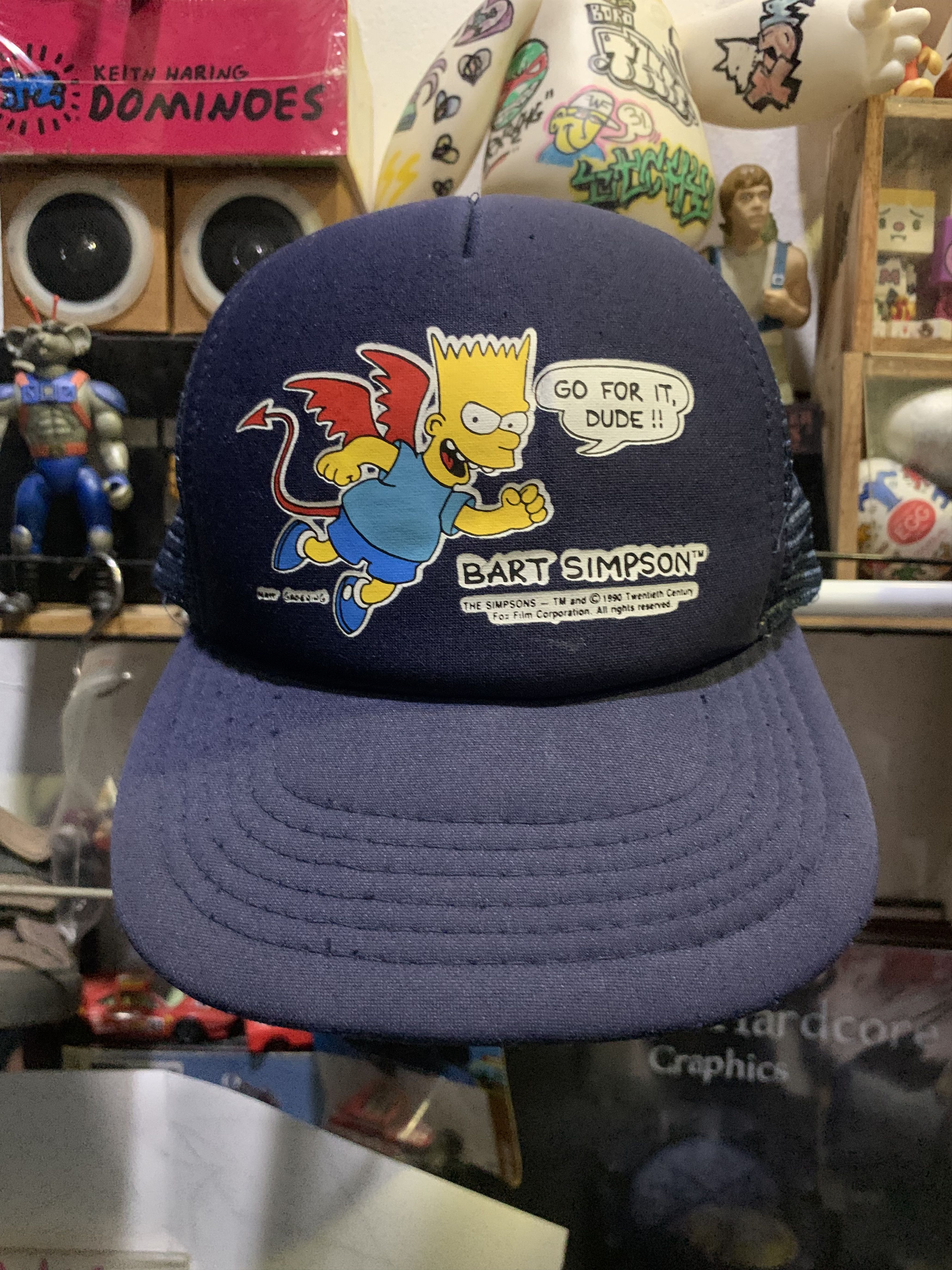 Vintage Vintage 90’s Bart Simpson ‘Evil’ Go For It Dude!” Size ONE SIZE - 1 Thumbnail