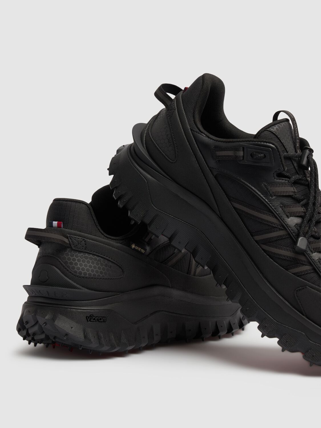 MONCLER Trailgrip GTX Men's Black Sneakers New