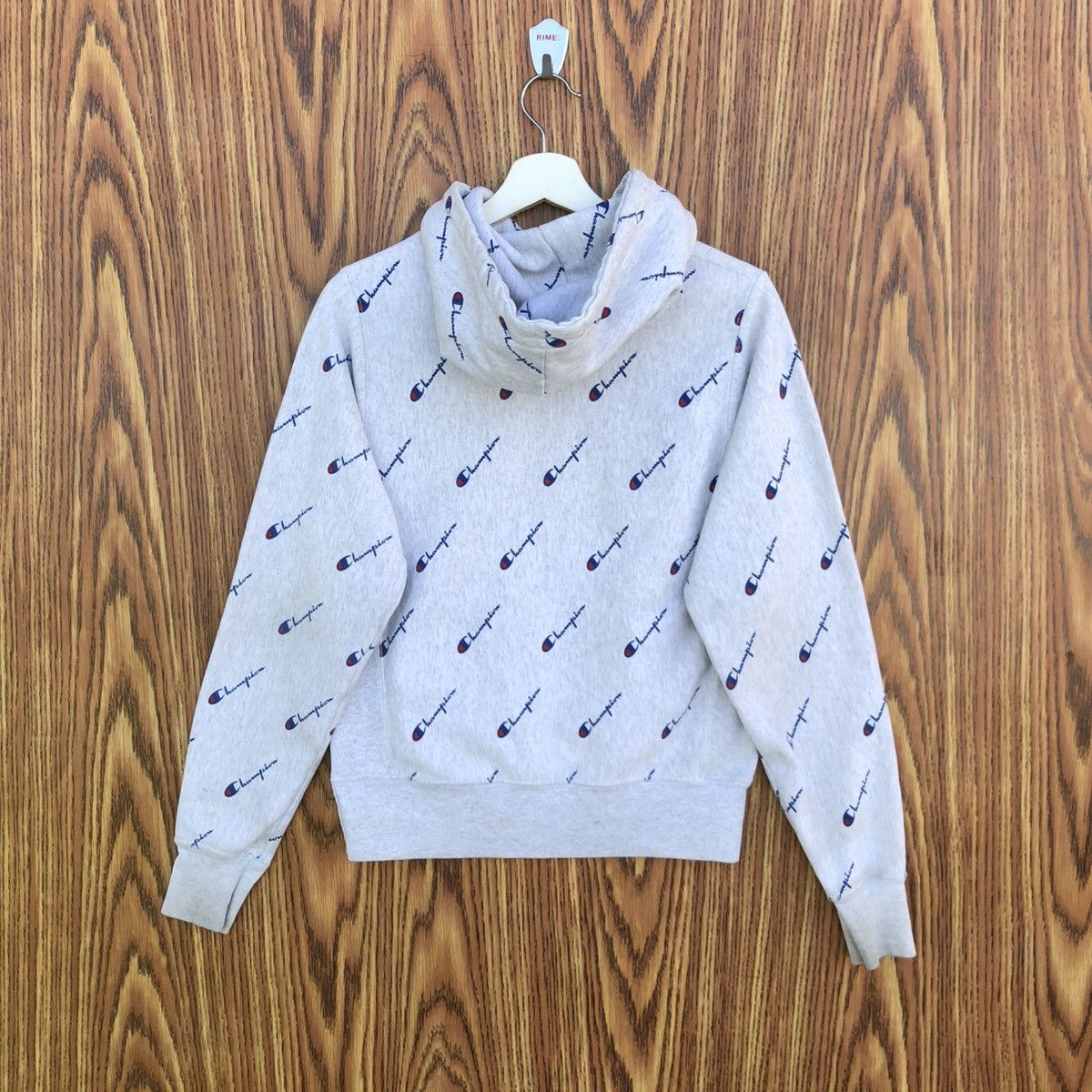 Champion Vintage Champion Reverse Weave all-over script print hoodie Size XS / US 0-2 / IT 36-38 - 6 Thumbnail