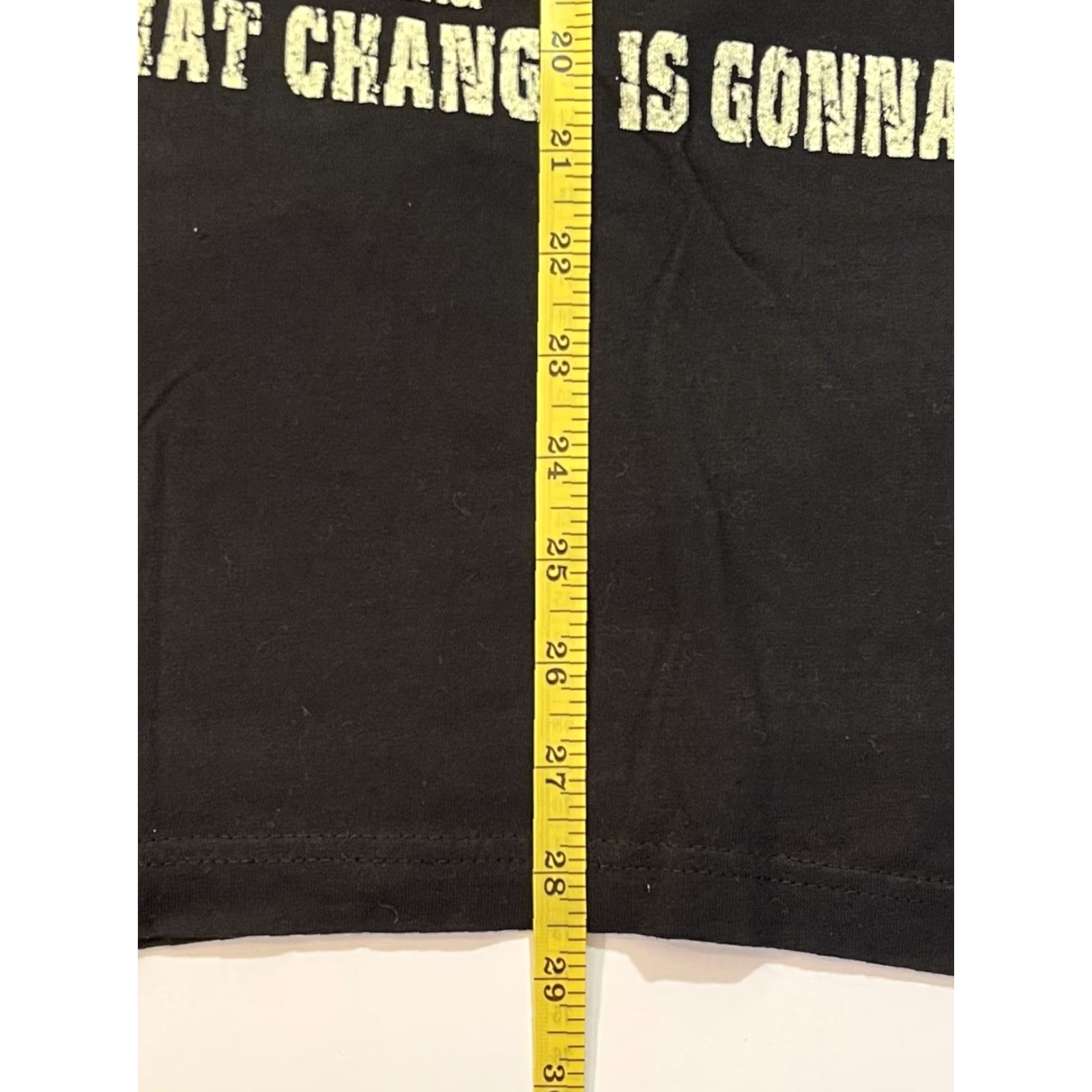 Vintage VINTAGE Pro Power T-Shirt Change MLK Obama Short Sleeve Crew Neck Size L Black Mens Size US L / EU 52-54 / 3 - 8 Thumbnail