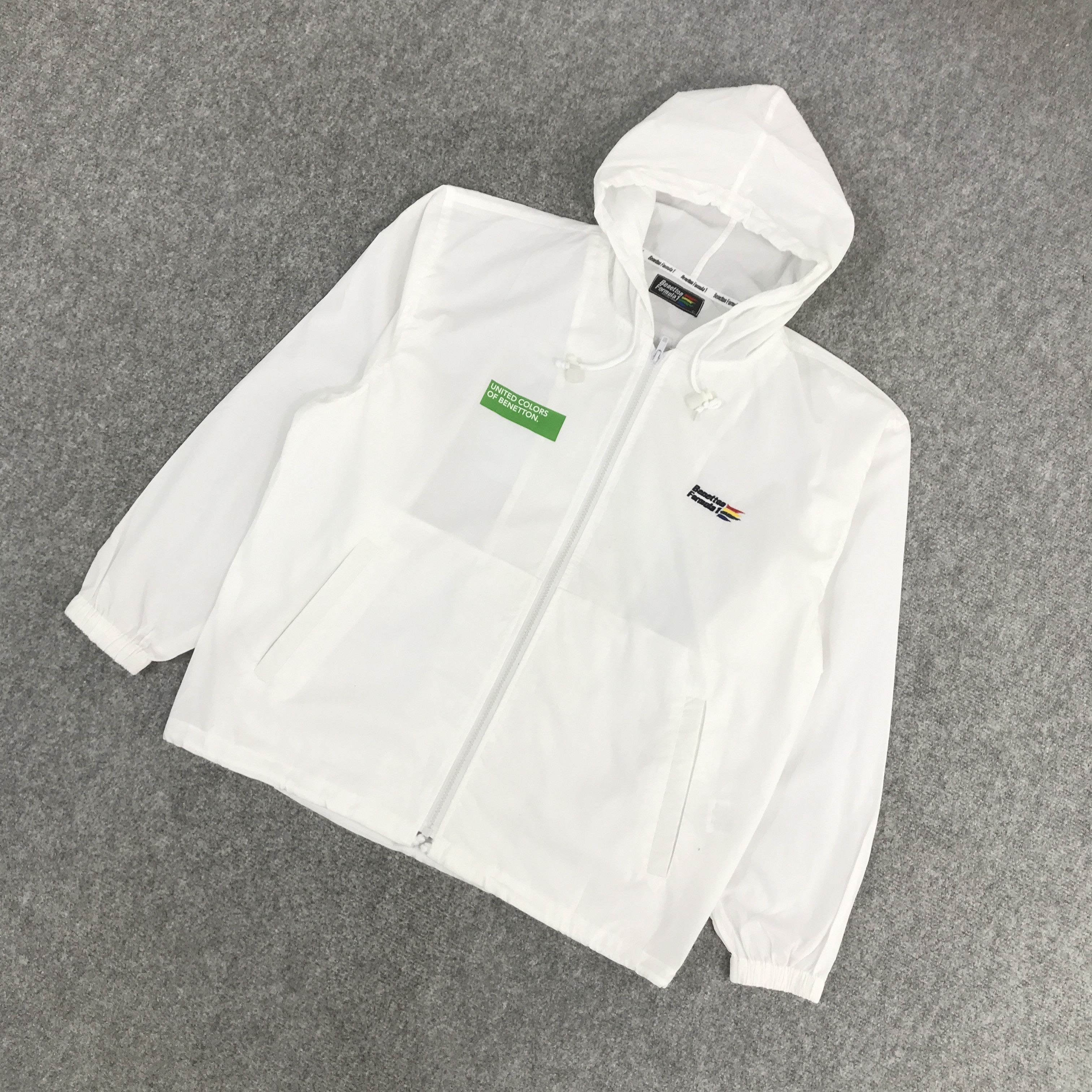 Benetton × United Colors Of Benetton BENETTON FORMULA 1 RACING TEAM HOODIES JACKET Size US L / EU 52-54 / 3 - 5 Thumbnail