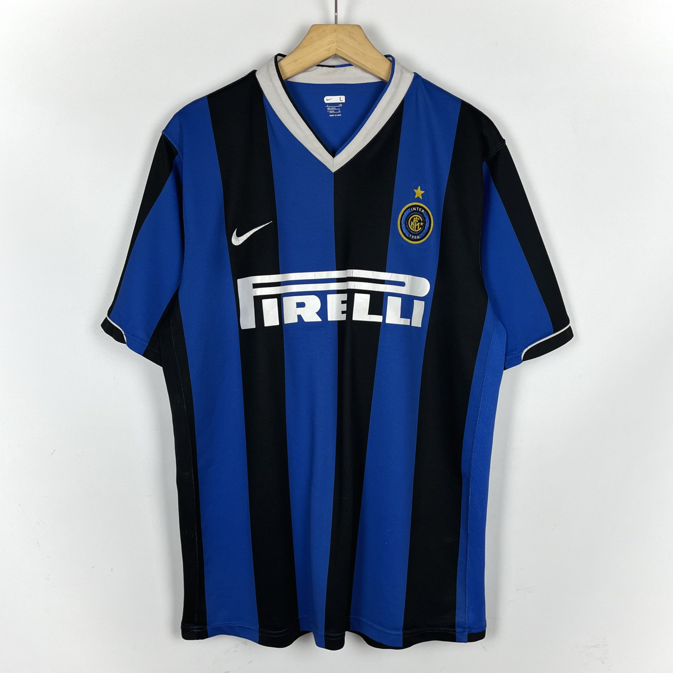 Nike Vintage Nike Inter Milan Home Soccer Jersey 2006/2007 Size US L / EU 52-54 / 3 - 1 Thumbnail