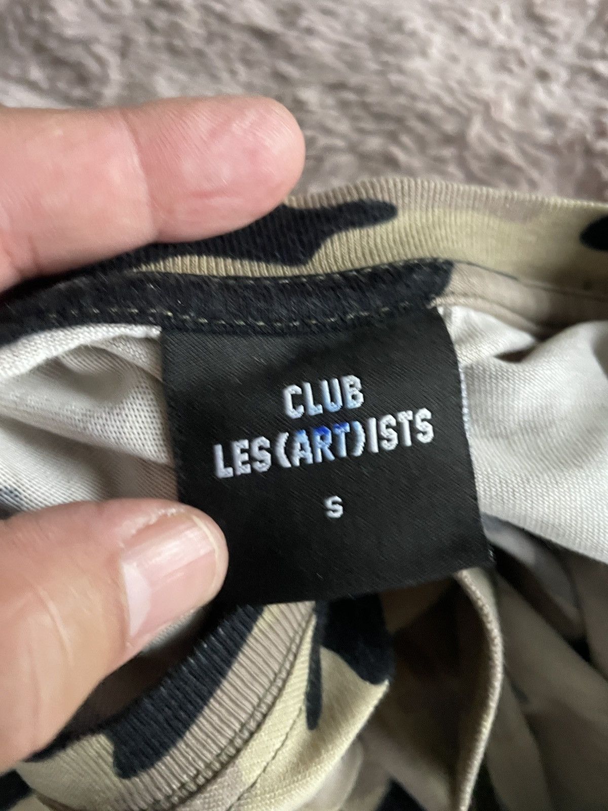Riccardo Tisci Club Les(Art)ists Tisci 74 Camo Tee Size US S / EU 44-46 / 1 - 11 Thumbnail