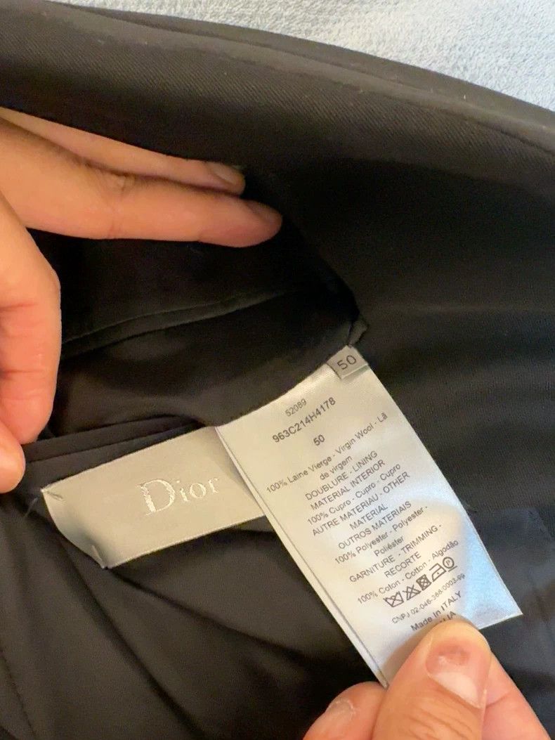 Dior Dior Black suit 2504-Nextarrow Size 50R - 5 Thumbnail