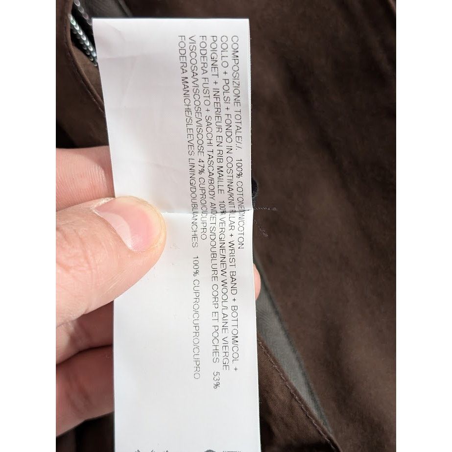 Rick Owens o1rshd1 Bomber Jacket in Brown Size US M / EU 48-50 / 2 - 21 Thumbnail