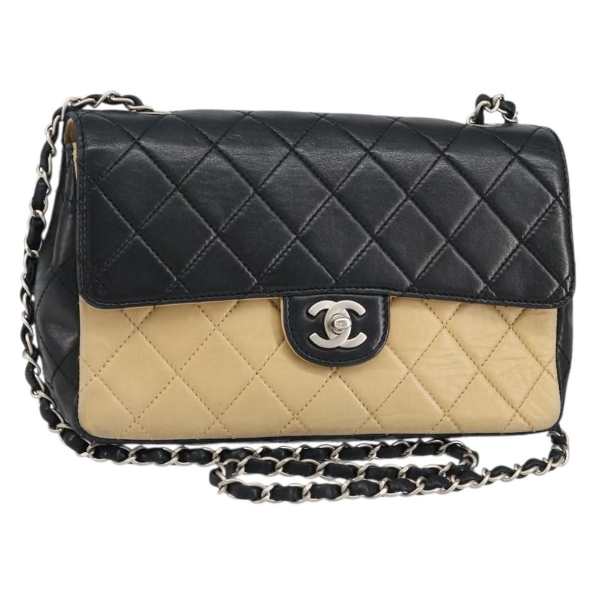 Chanel Chanel Vintage Square CC Flap Bag Quilted Lambskin Size ONE SIZE - 1 Thumbnail