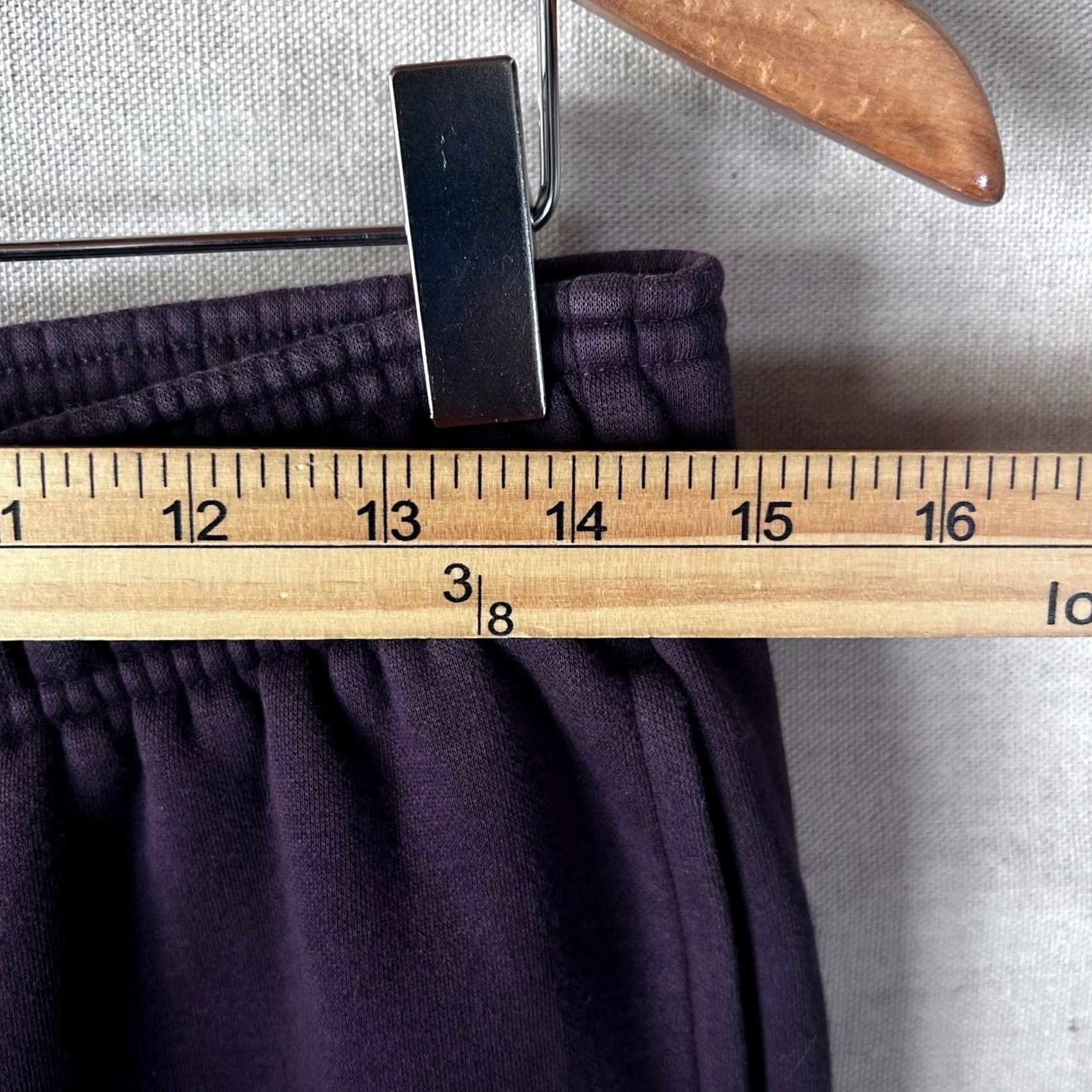 Fabletics Fabletics Purple Wide Leg Lounge Pants Womens Medium Plum Sweatpants Size 29" - 4 Thumbnail