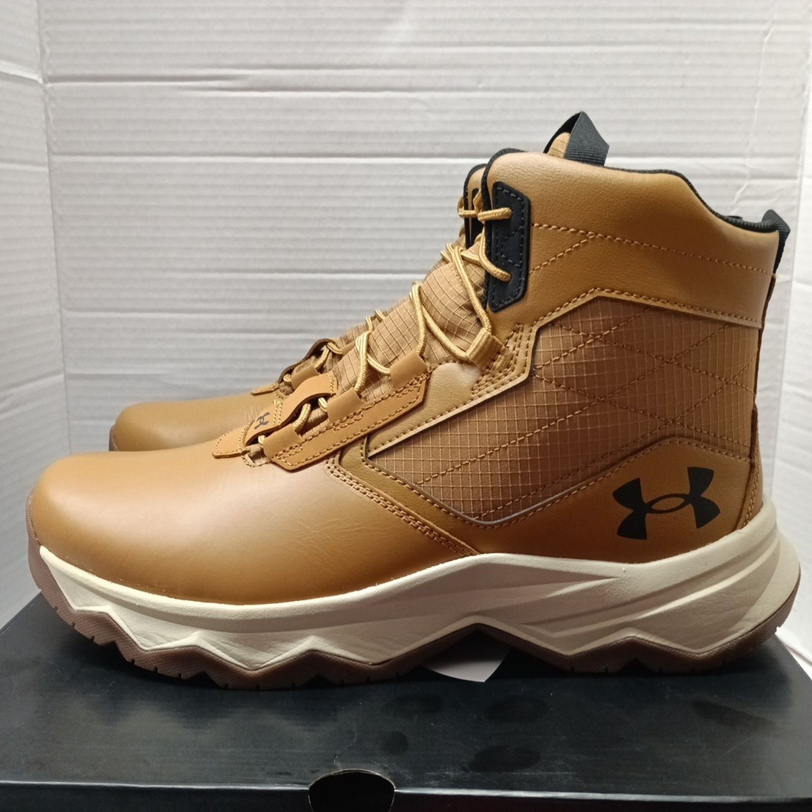 Under Armour Men's Under Armour G2 6" Tactical Boots Mens Size 10.5 Brown Size US 10.5 / EU 43-44 - 3 Thumbnail