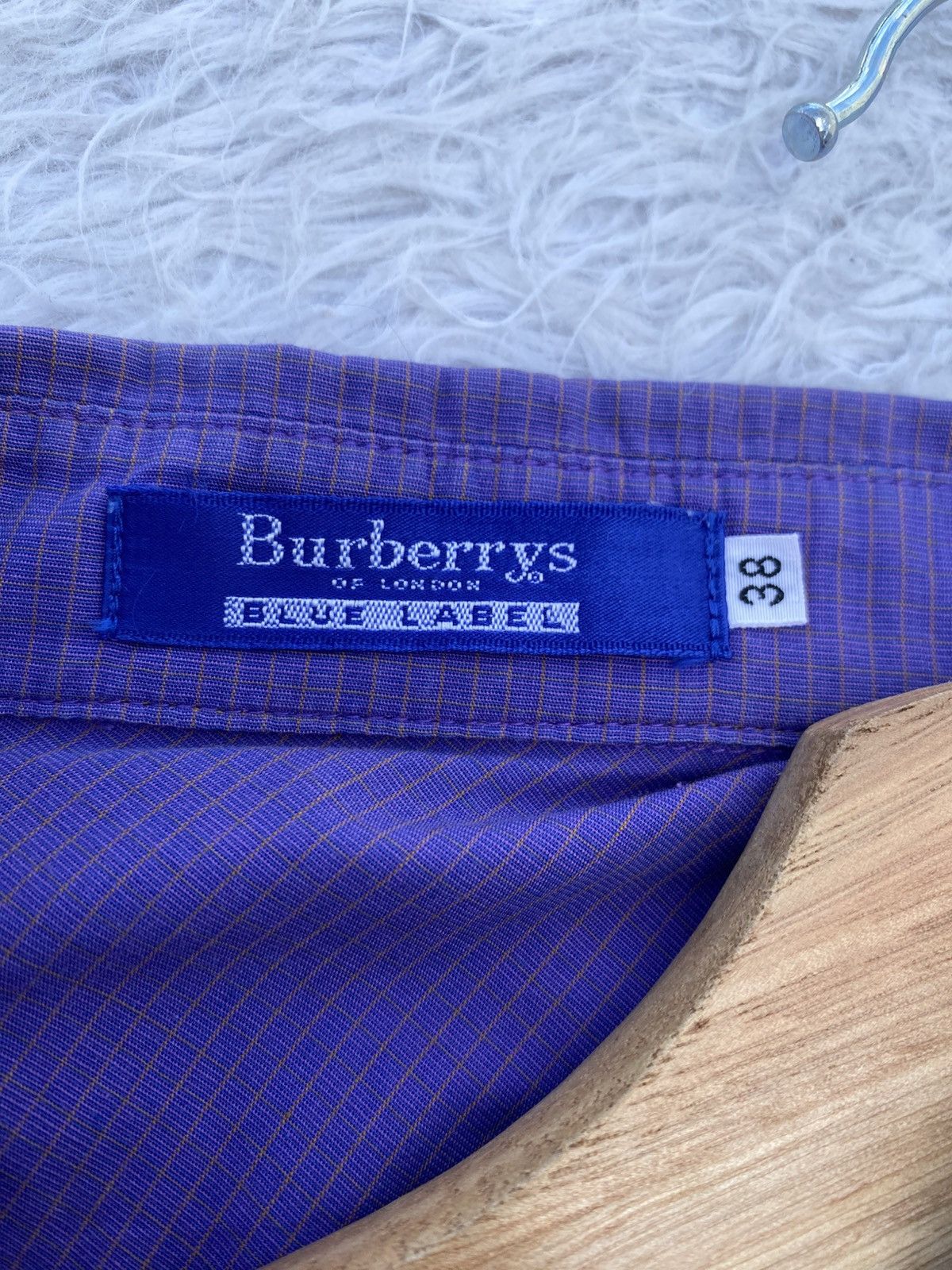 Burberry Rare Vintage 90s Burberry Blue Label Women Buttons Shirt Size XS / US 0-2 / IT 36-38 - 7 Thumbnail
